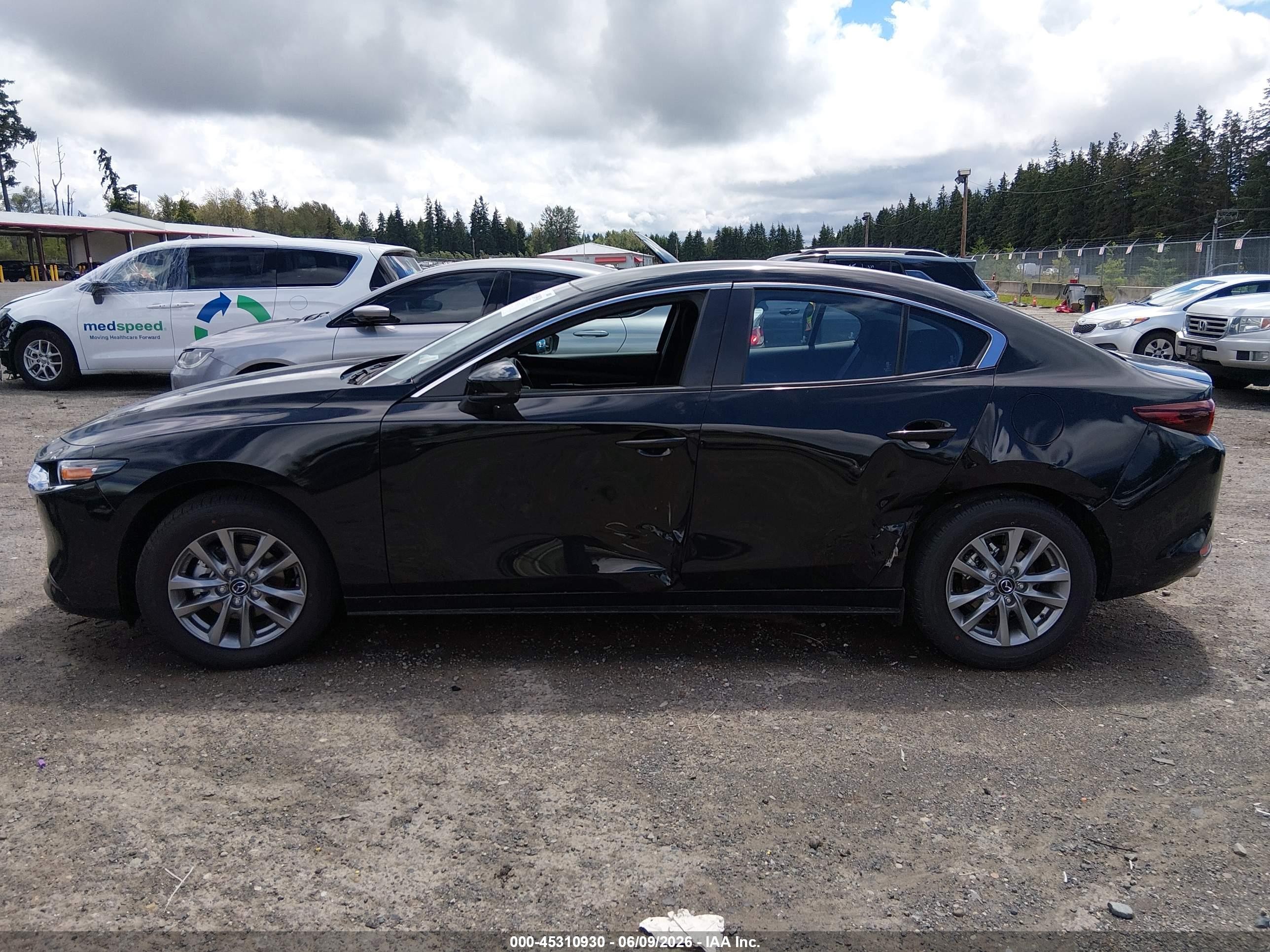 2026 Mazda Mazda3 2.5 S Black vin: JM1BPAAL7T1868627
