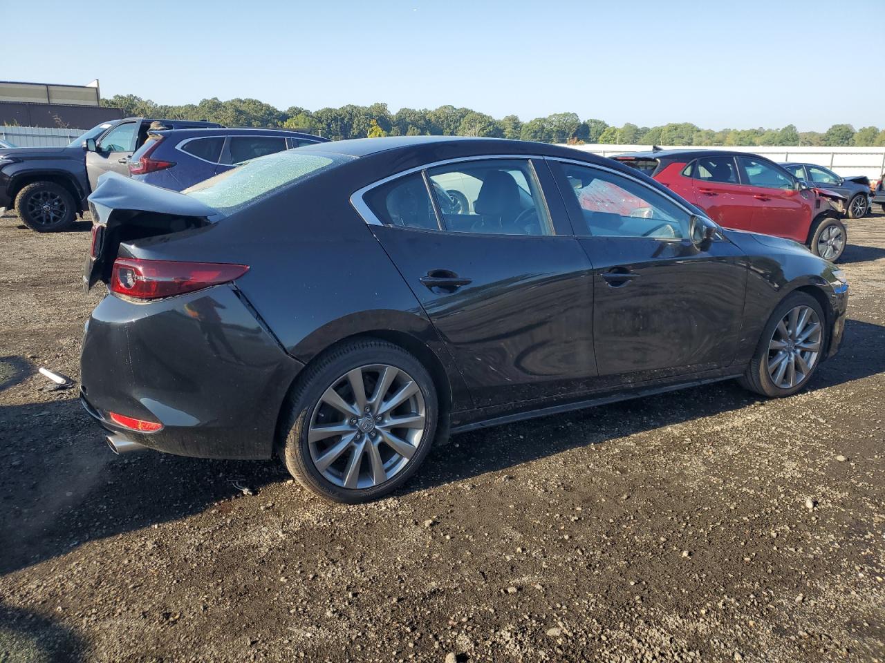 2021 Mazda 3 Select Black vin: JM1BPABL3M1337814