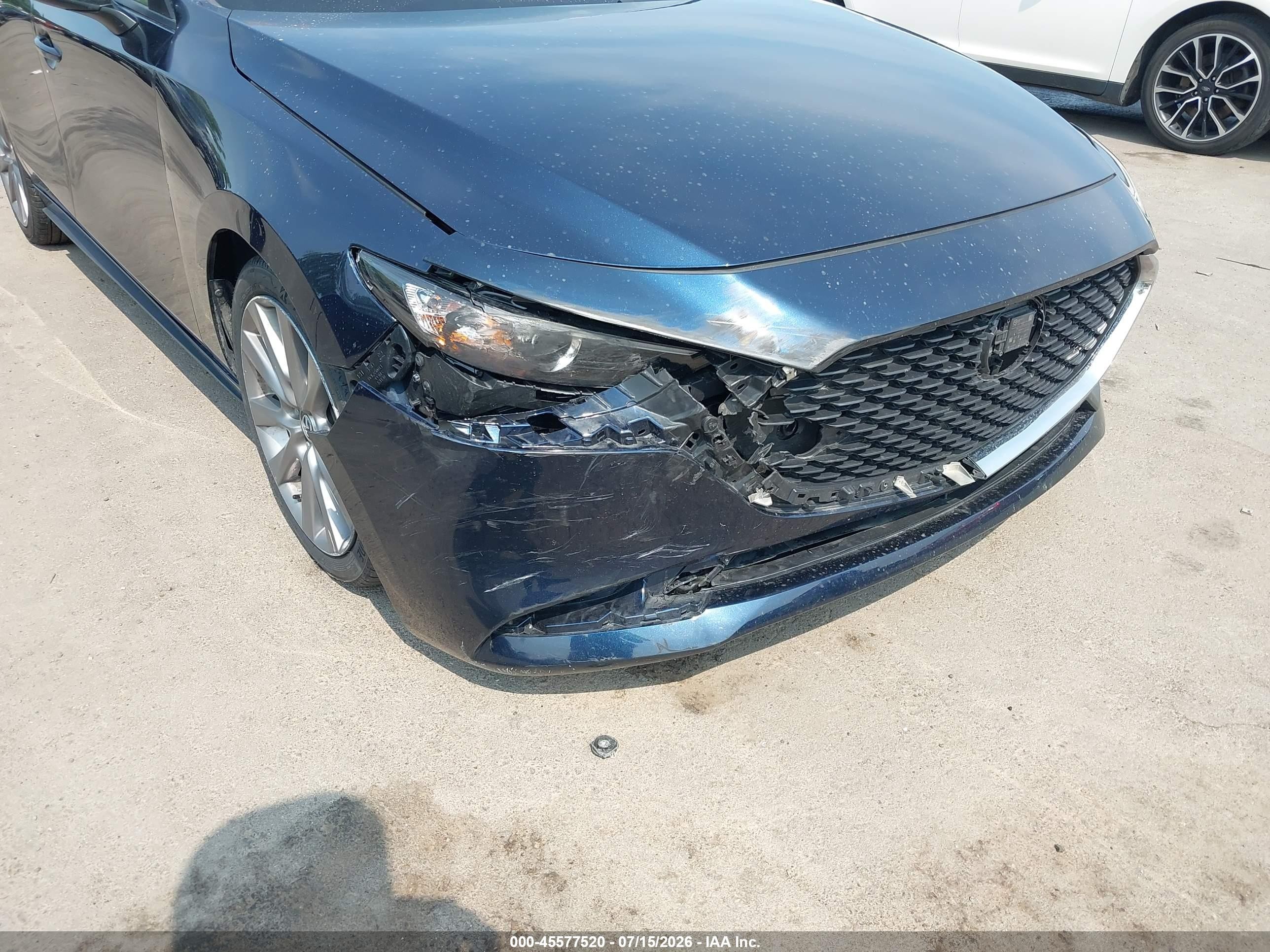 2021 Mazda Mazda3 Select Blue vin: JM1BPABL7M1315623