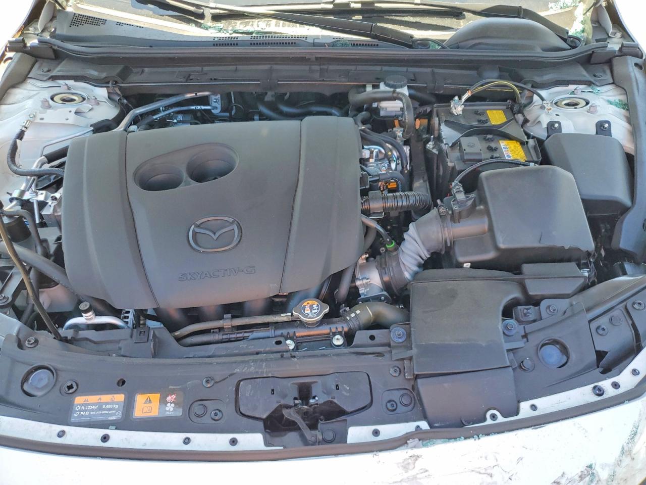 2026 Mazda 3 Preferred White vin: JM1BPACL0T1854520