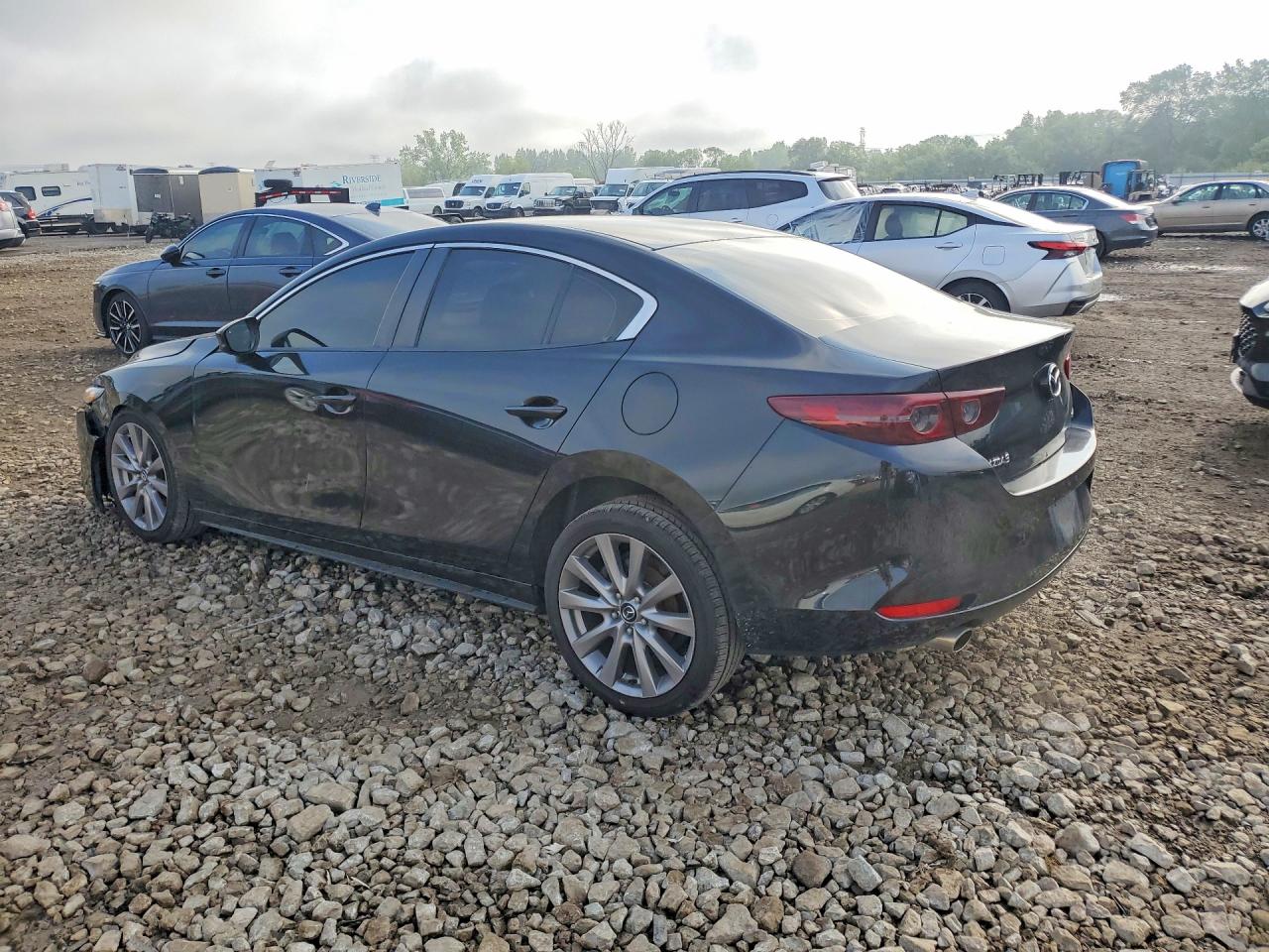 2019 Mazda 3 Preferred Plus Черный vin: JM1BPACL7K1108063