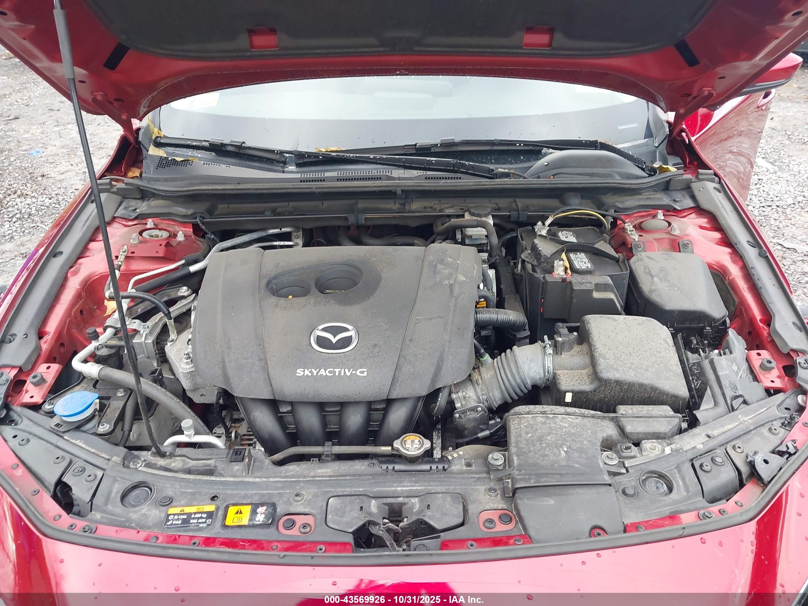 2020 Mazda Mazda3 Select Package Red vin: JM1BPACLXL1165715