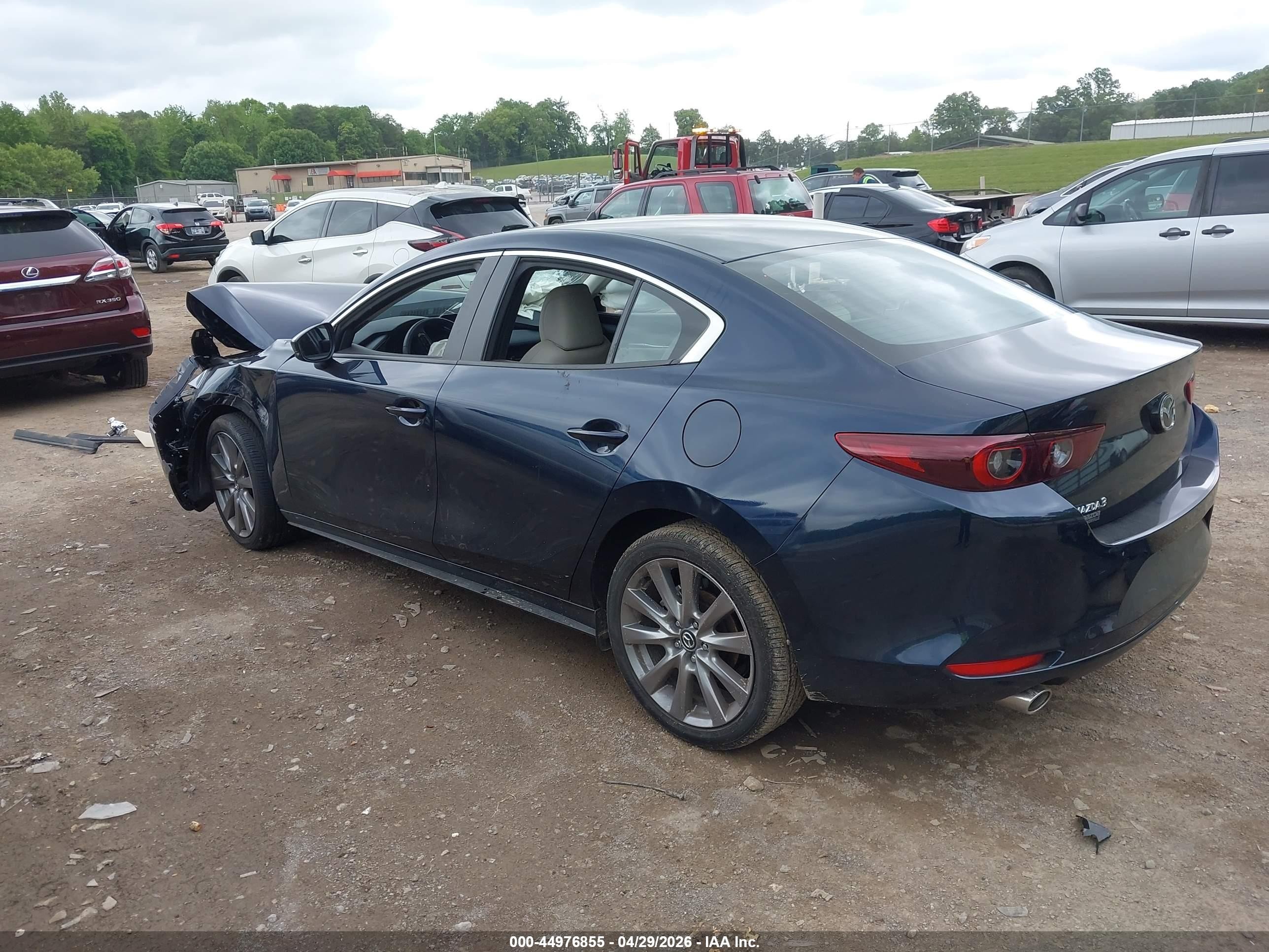 2026 Mazda Mazda3 2.5 S Preferred Dark Blue vin: JM1BPACLXT1866058