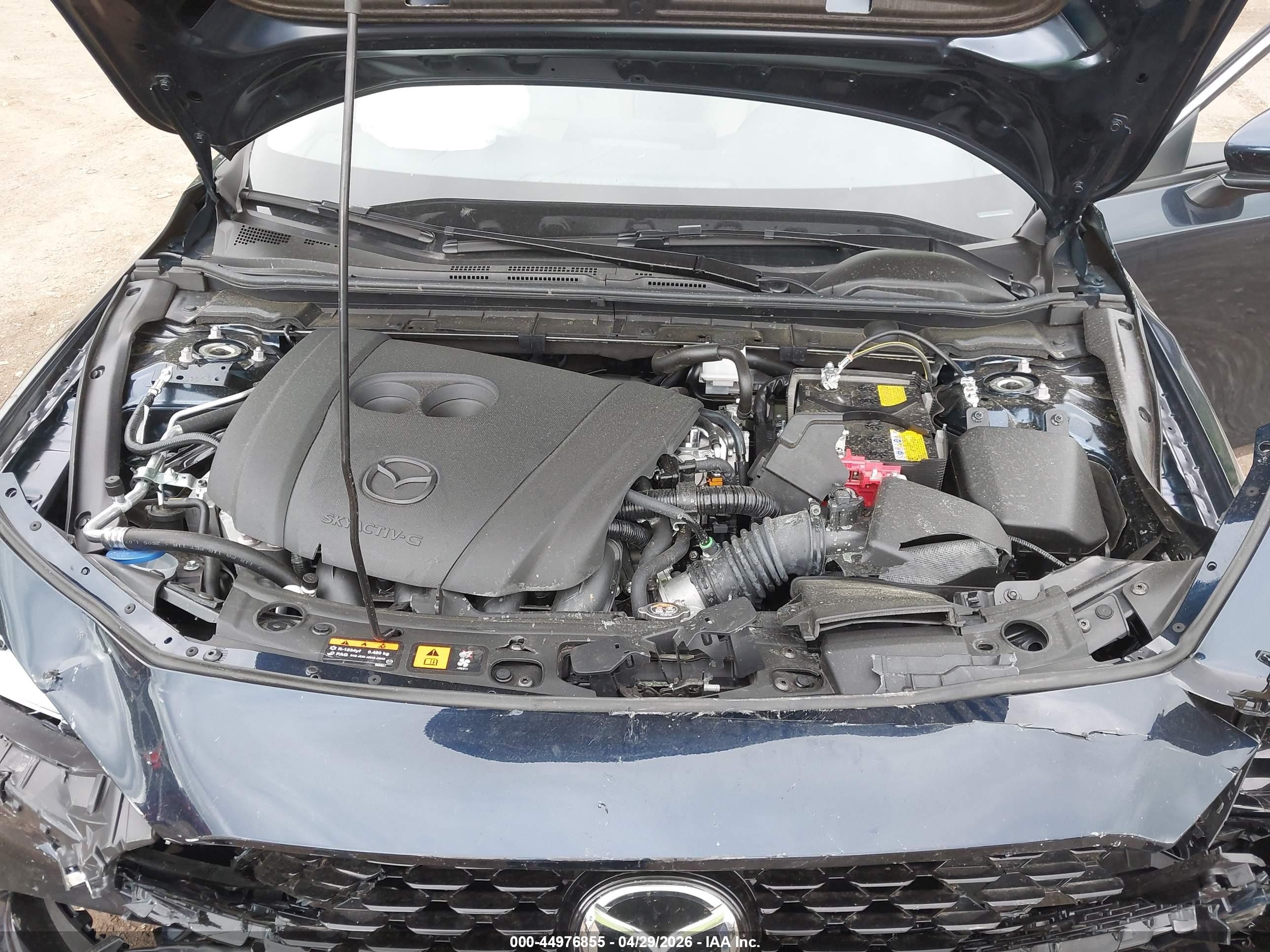 2026 Mazda Mazda3 2.5 S Preferred Dark Blue vin: JM1BPACLXT1866058