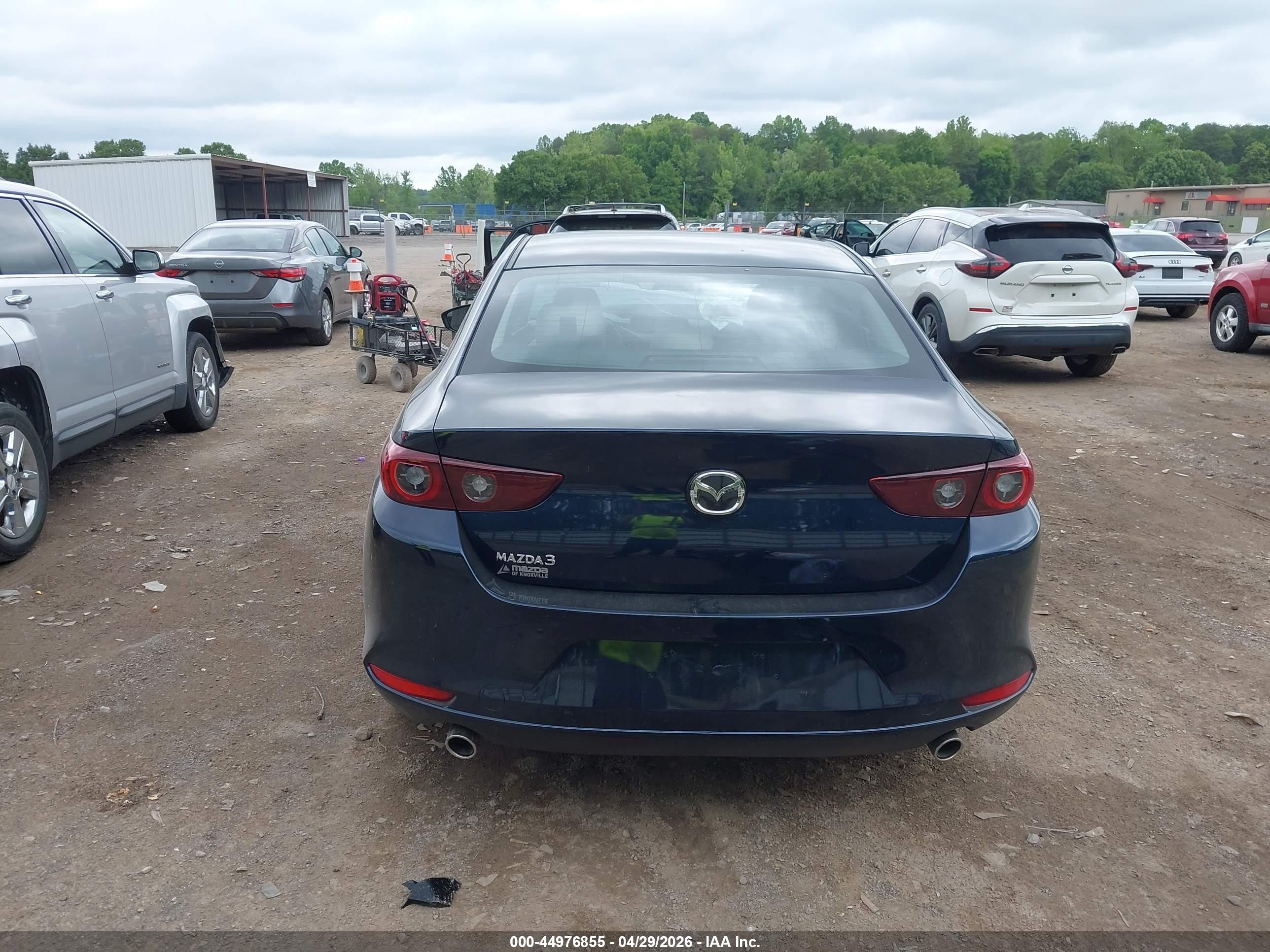 2026 Mazda Mazda3 2.5 S Preferred Dark Blue vin: JM1BPACLXT1866058
