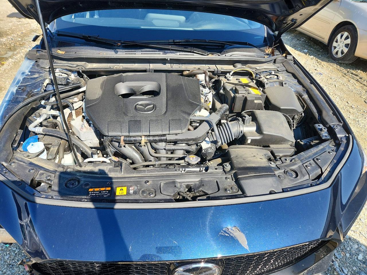 2025 Mazda 3 Blue vin: JM1BPAJM4S1773580