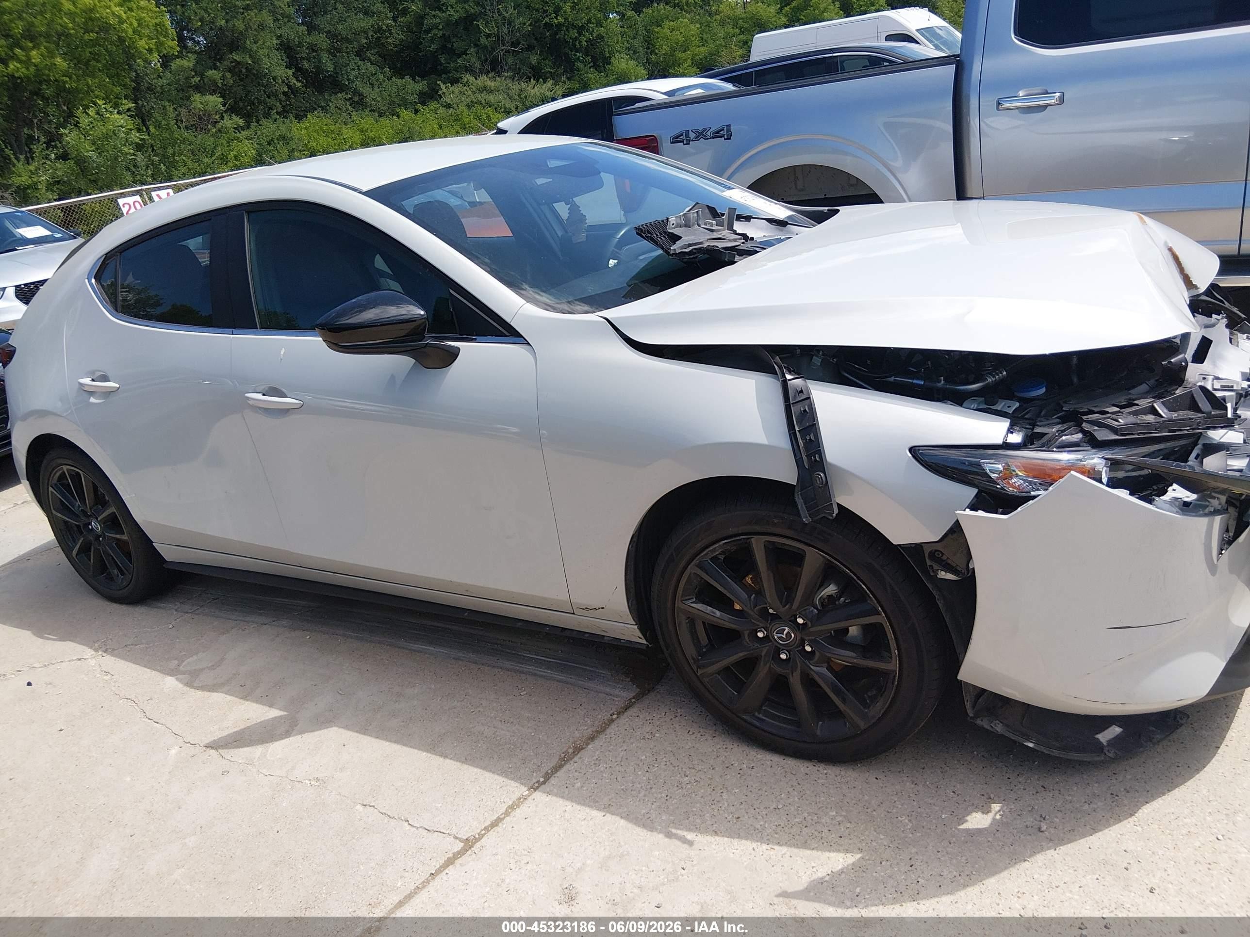 2024 Mazda Mazda3 2.5 S Select Sport Gray vin: JM1BPAKM8R1721698
