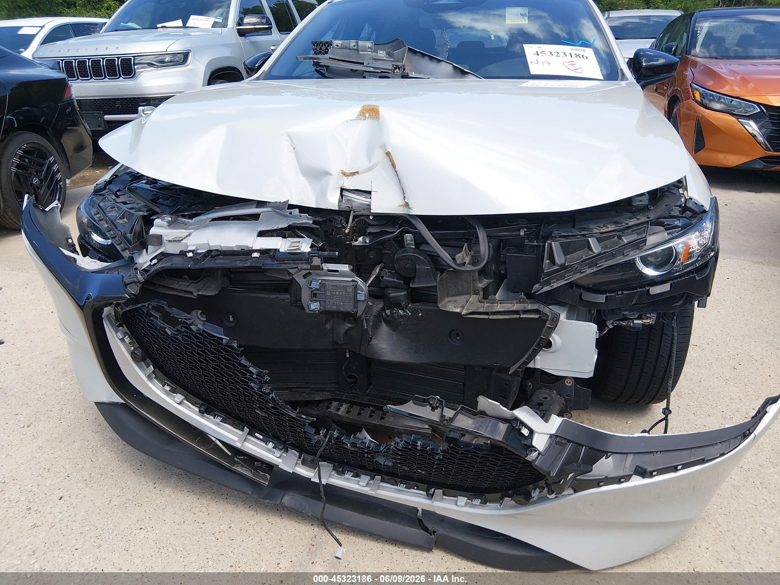 2024 Mazda Mazda3 2.5 S Select Sport Gray vin: JM1BPAKM8R1721698