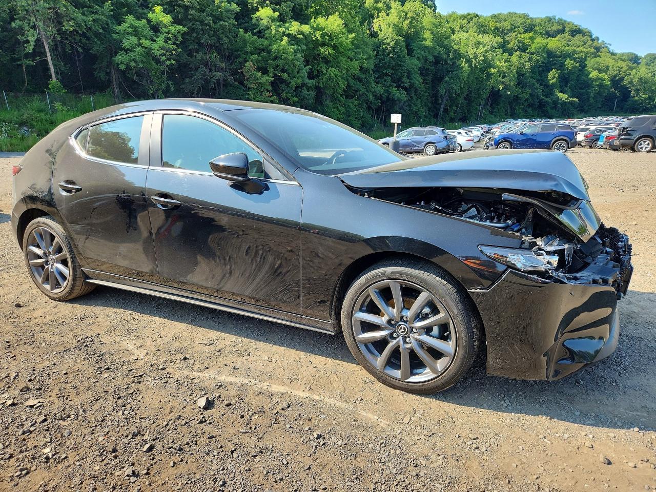 2024 Mazda 3 Preferred Black vin: JM1BPALM1R1717362