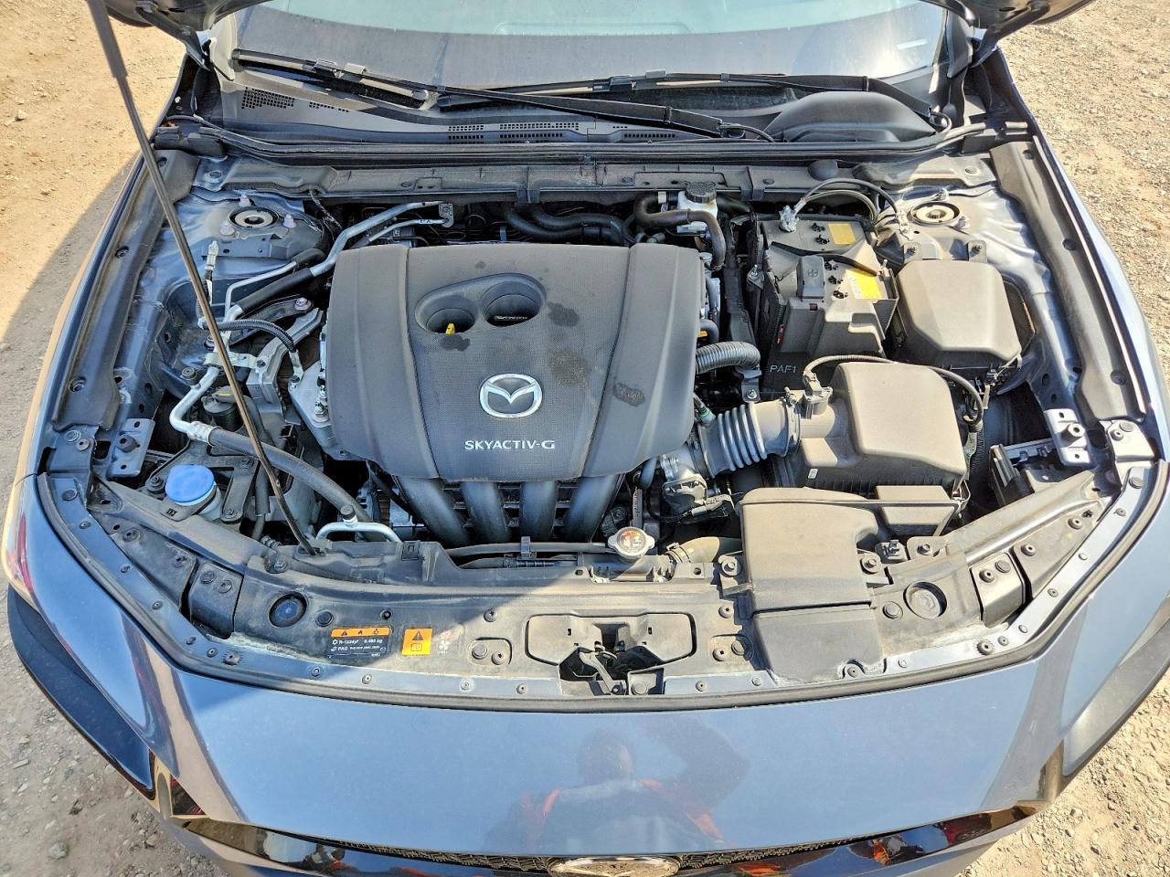 2022 Mazda 3 Premium Gray vin: JM1BPAML9N1516633