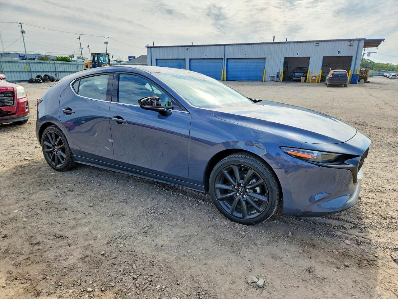 2022 Mazda 3 Premium Gray vin: JM1BPAML9N1516633