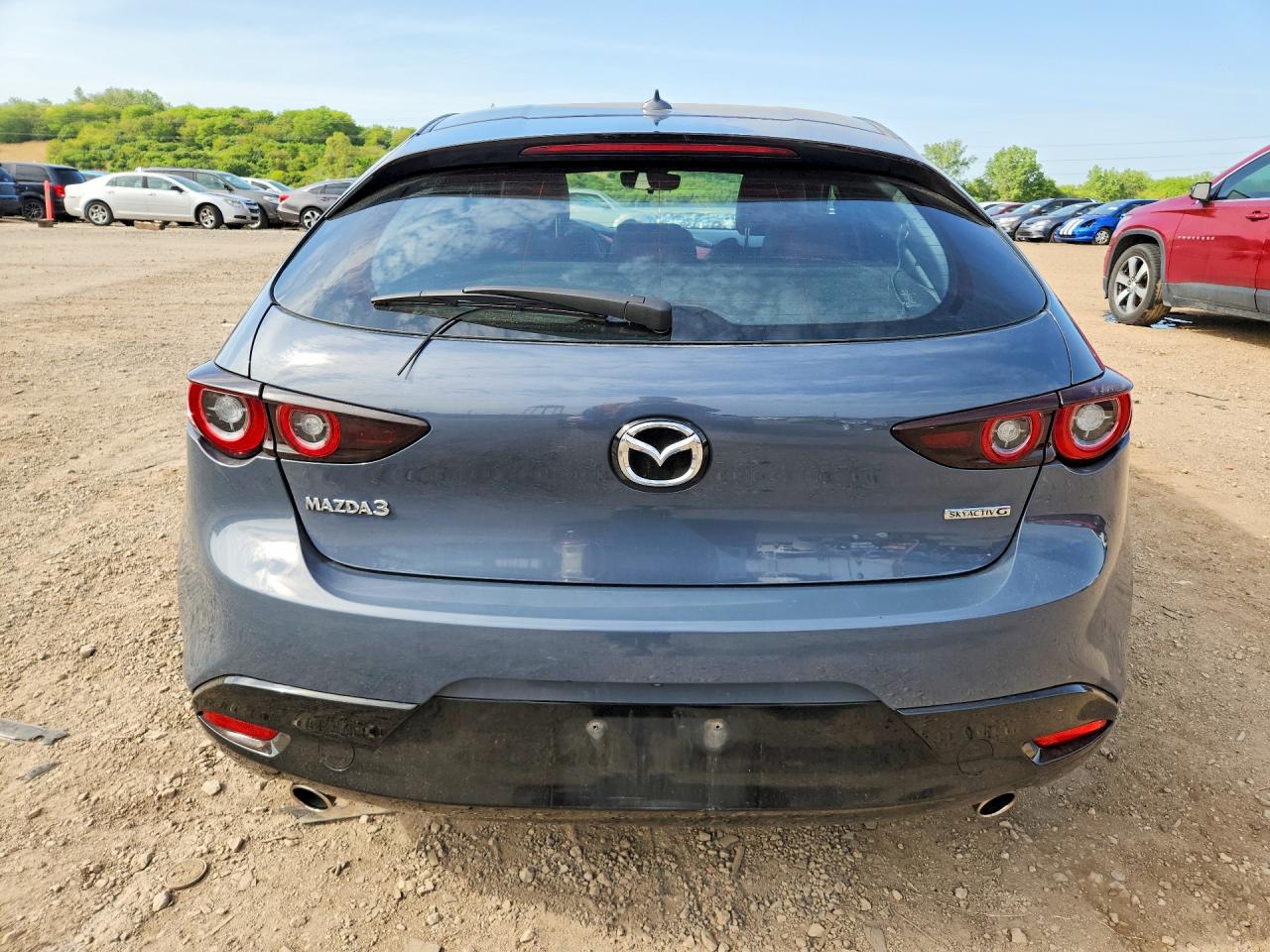 2022 Mazda 3 Premium Gray vin: JM1BPAML9N1516633