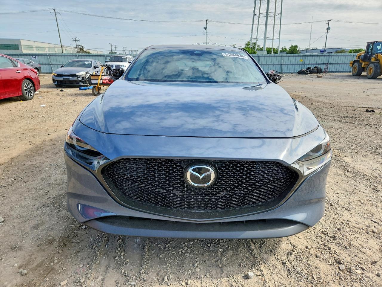 2022 Mazda 3 Premium Gray vin: JM1BPAML9N1516633