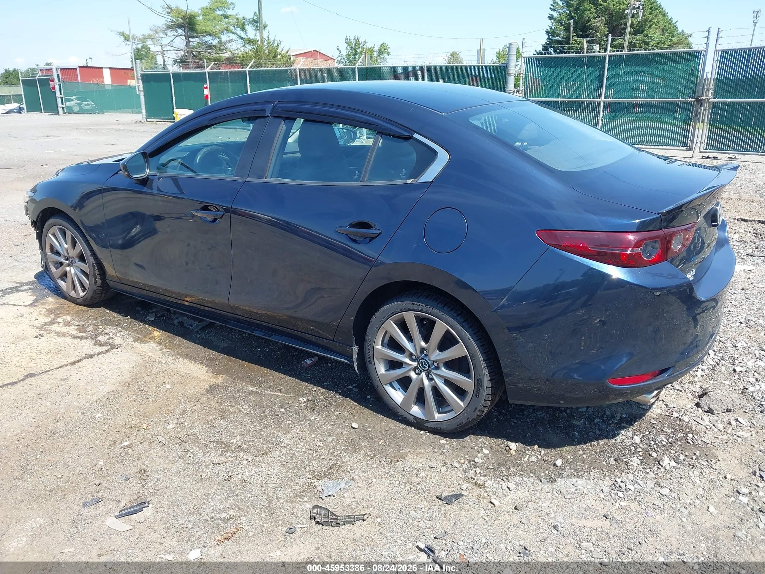 2020 Mazda Mazda3 Select Package Синий vin: JM1BPBCM2L1162838