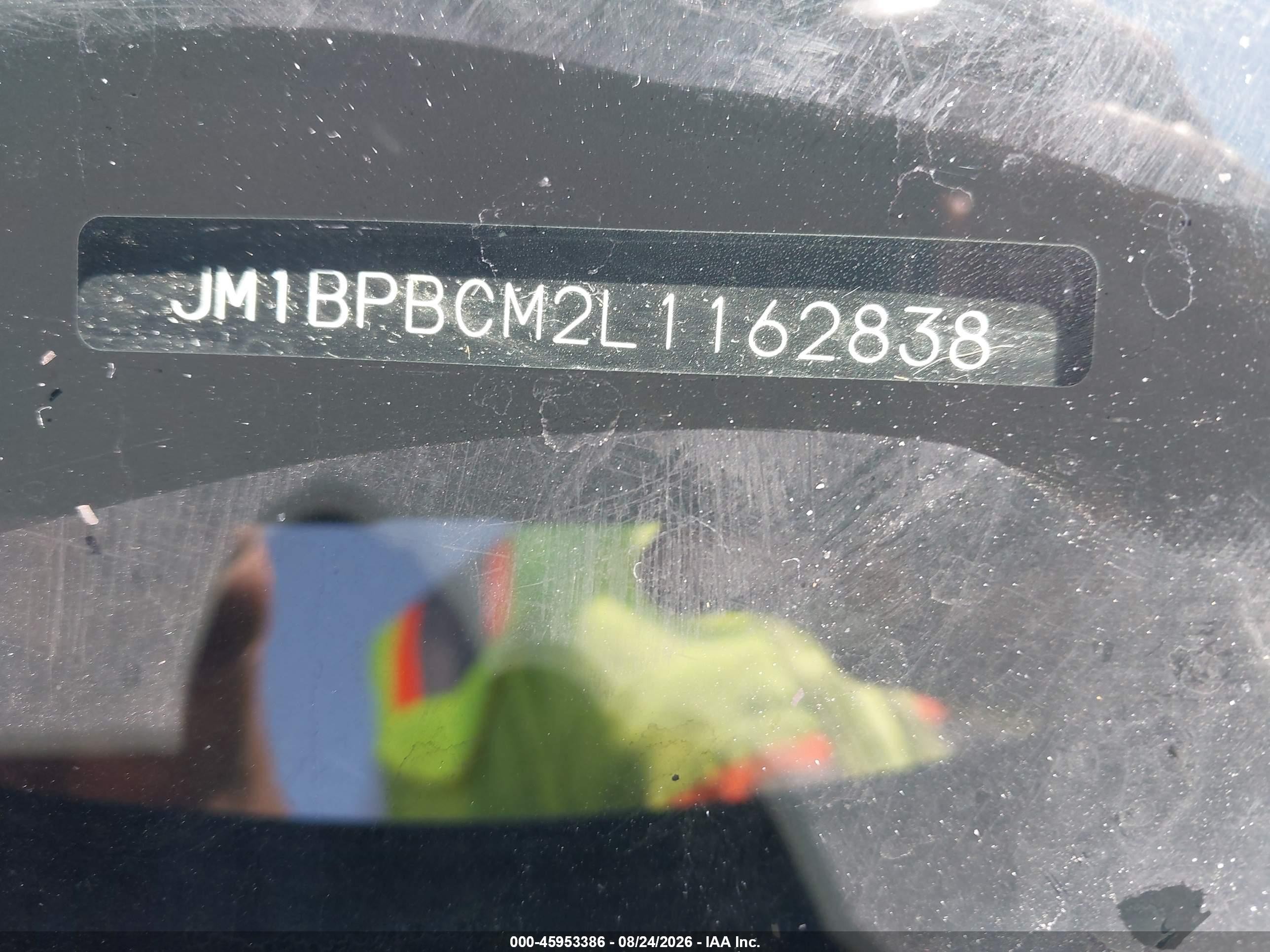 2020 Mazda Mazda3 Select Package Синий vin: JM1BPBCM2L1162838