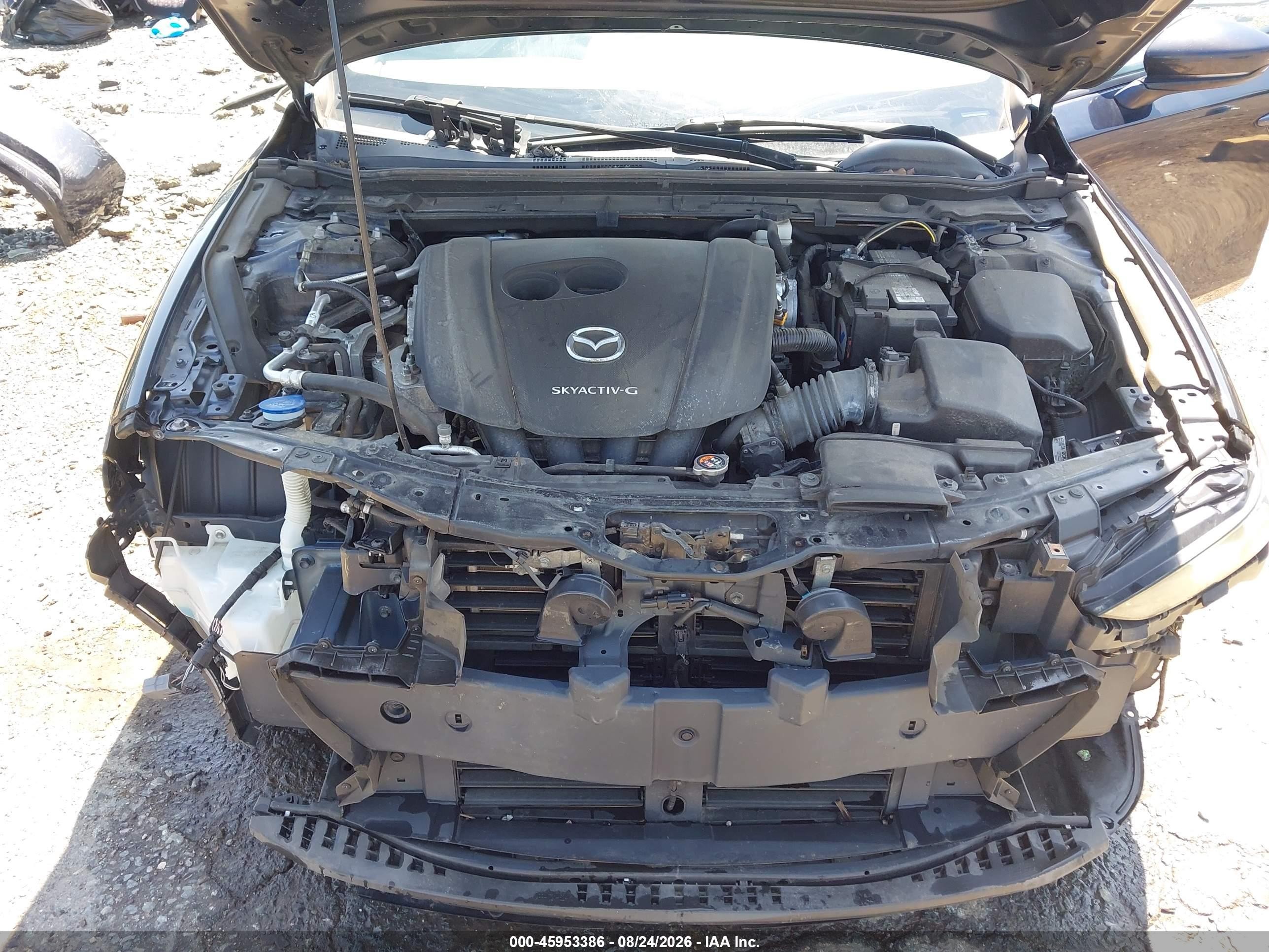2020 Mazda Mazda3 Select Package Синий vin: JM1BPBCM2L1162838