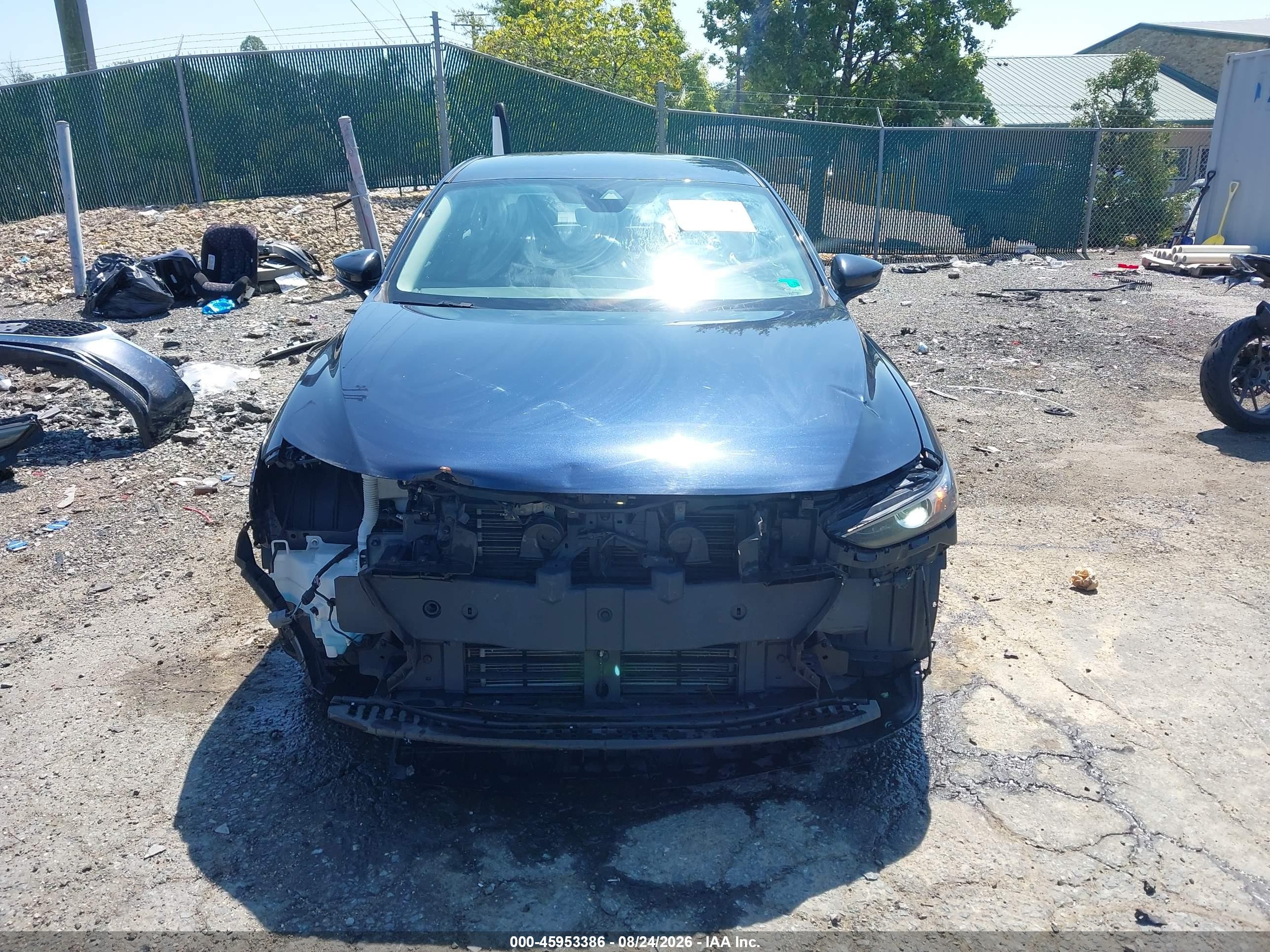 2020 Mazda Mazda3 Select Package Синий vin: JM1BPBCM2L1162838