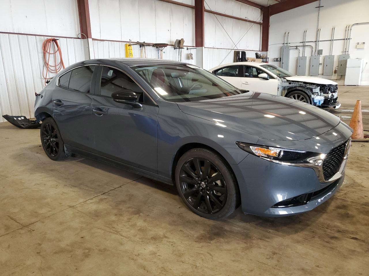2025 Mazda 3 Preferred Gray vin: JM1BPBCM2S1785777