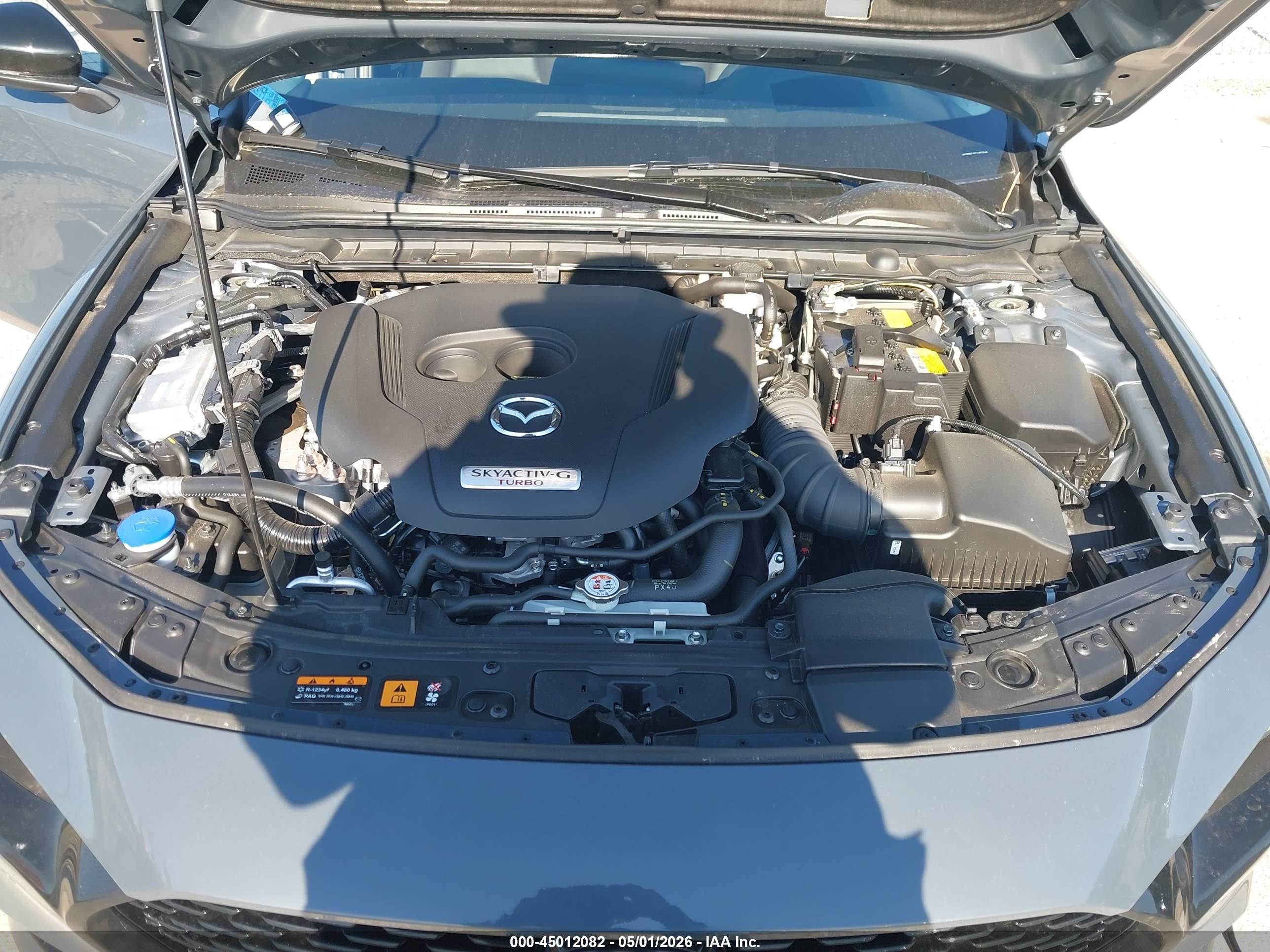 2026 Mazda Mazda3 2.5 Turbo Premium Plus Gray vin: JM1BPBEYXT1852868