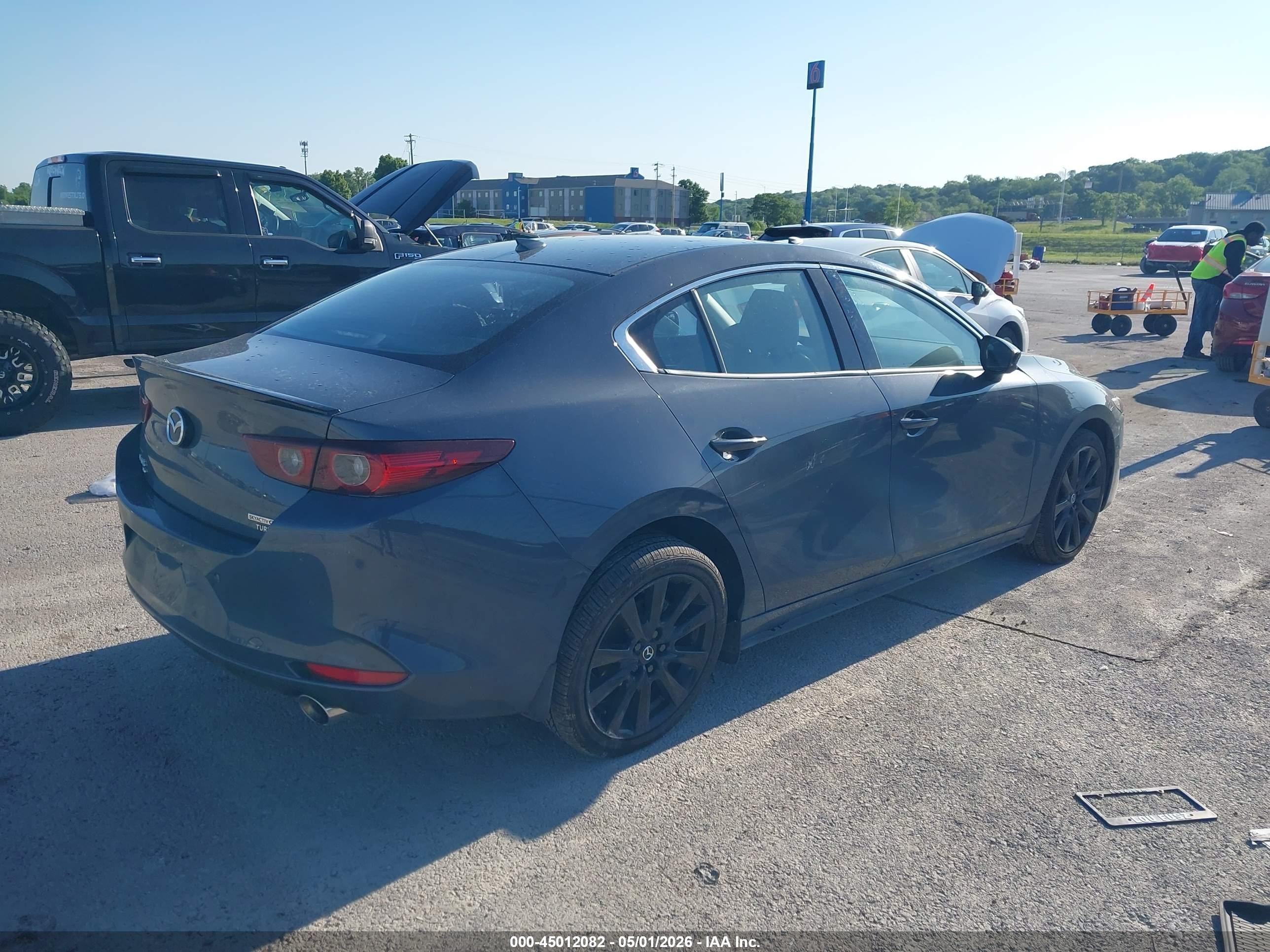 2026 Mazda Mazda3 2.5 Turbo Premium Plus Gray vin: JM1BPBEYXT1852868