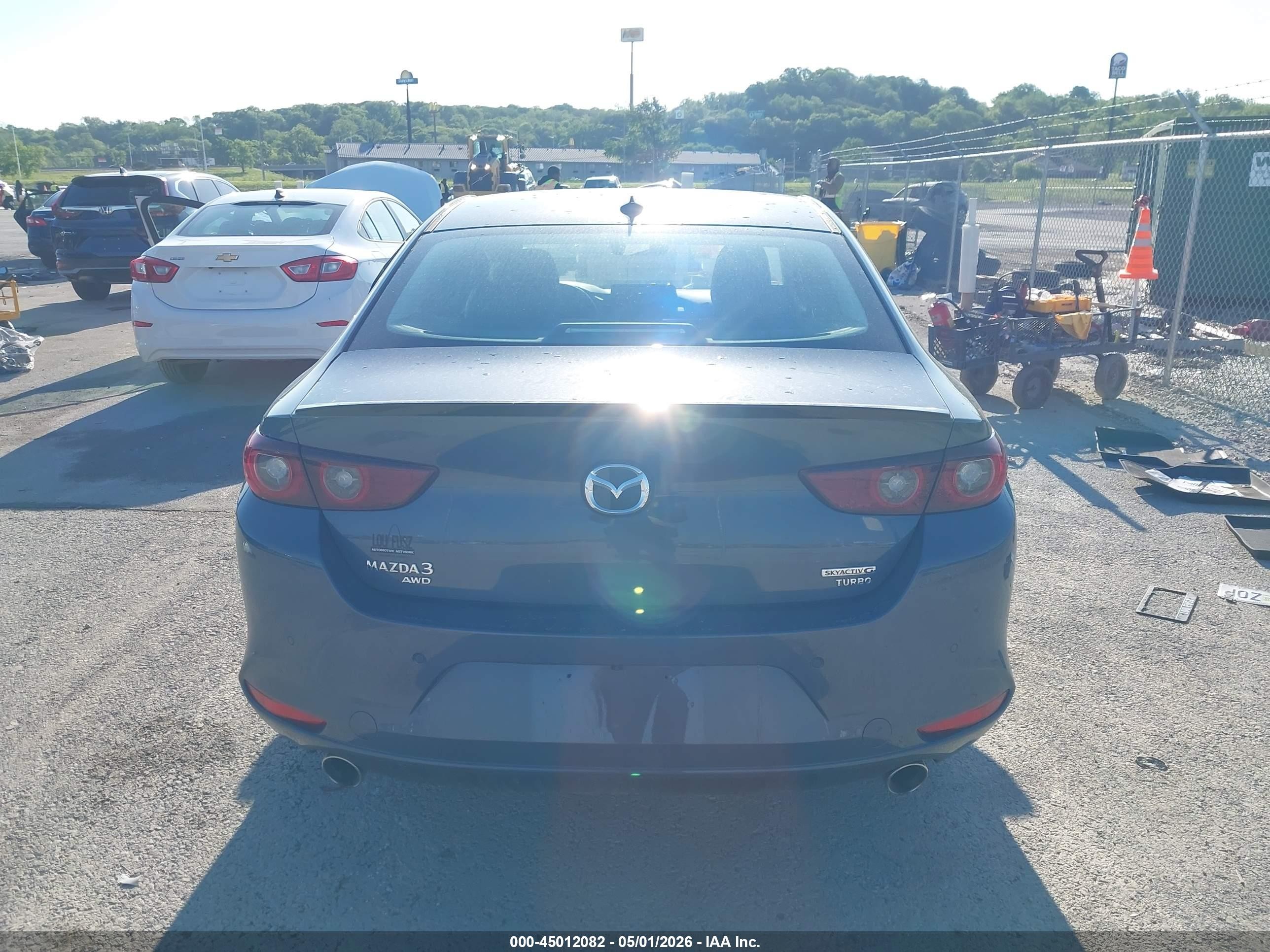 2026 Mazda Mazda3 2.5 Turbo Premium Plus Gray vin: JM1BPBEYXT1852868