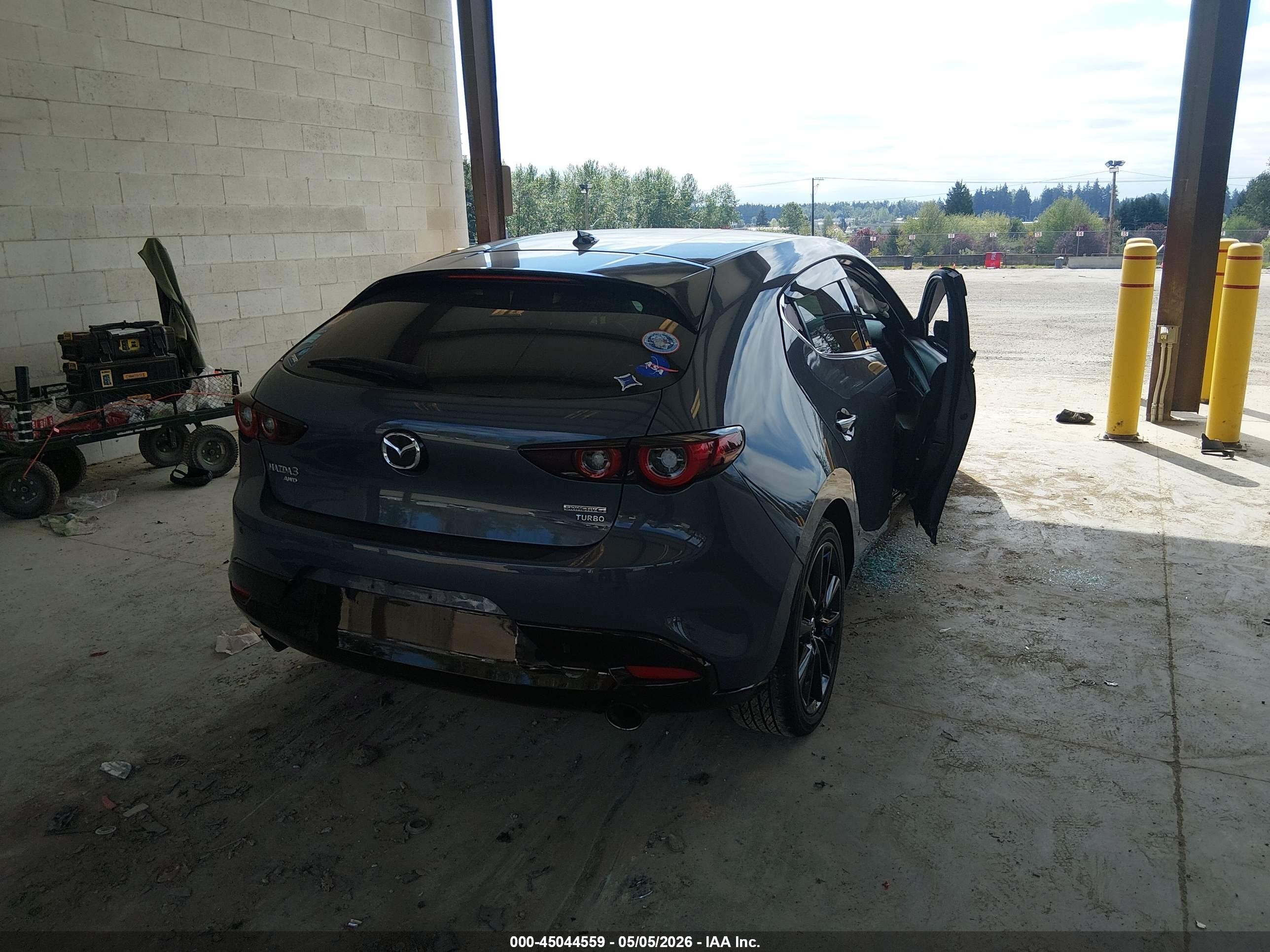 2022 Mazda Mazda3 2.5 Turbo Серый vin: JM1BPBJY6N1508978