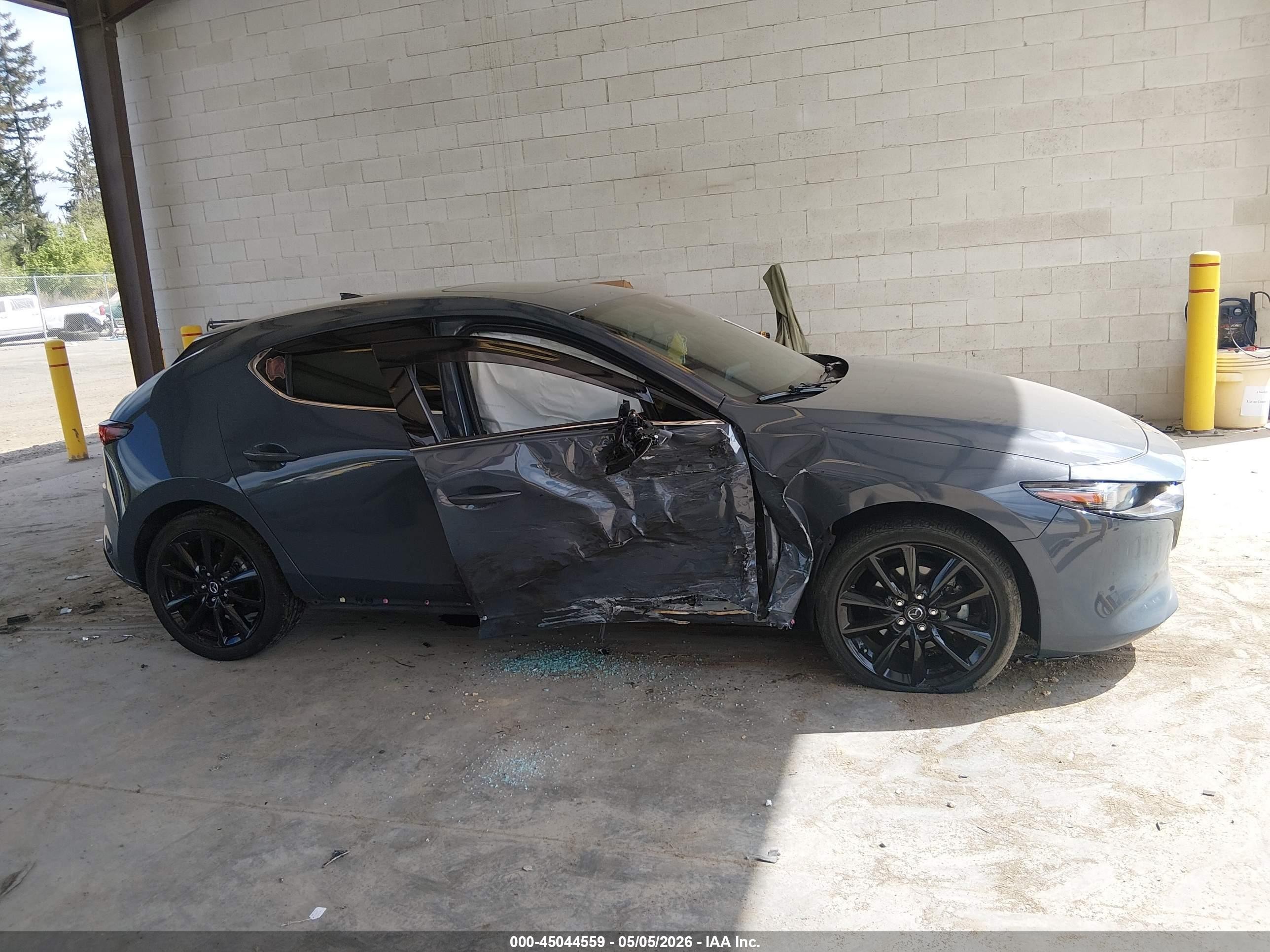 2022 Mazda Mazda3 2.5 Turbo Серый vin: JM1BPBJY6N1508978