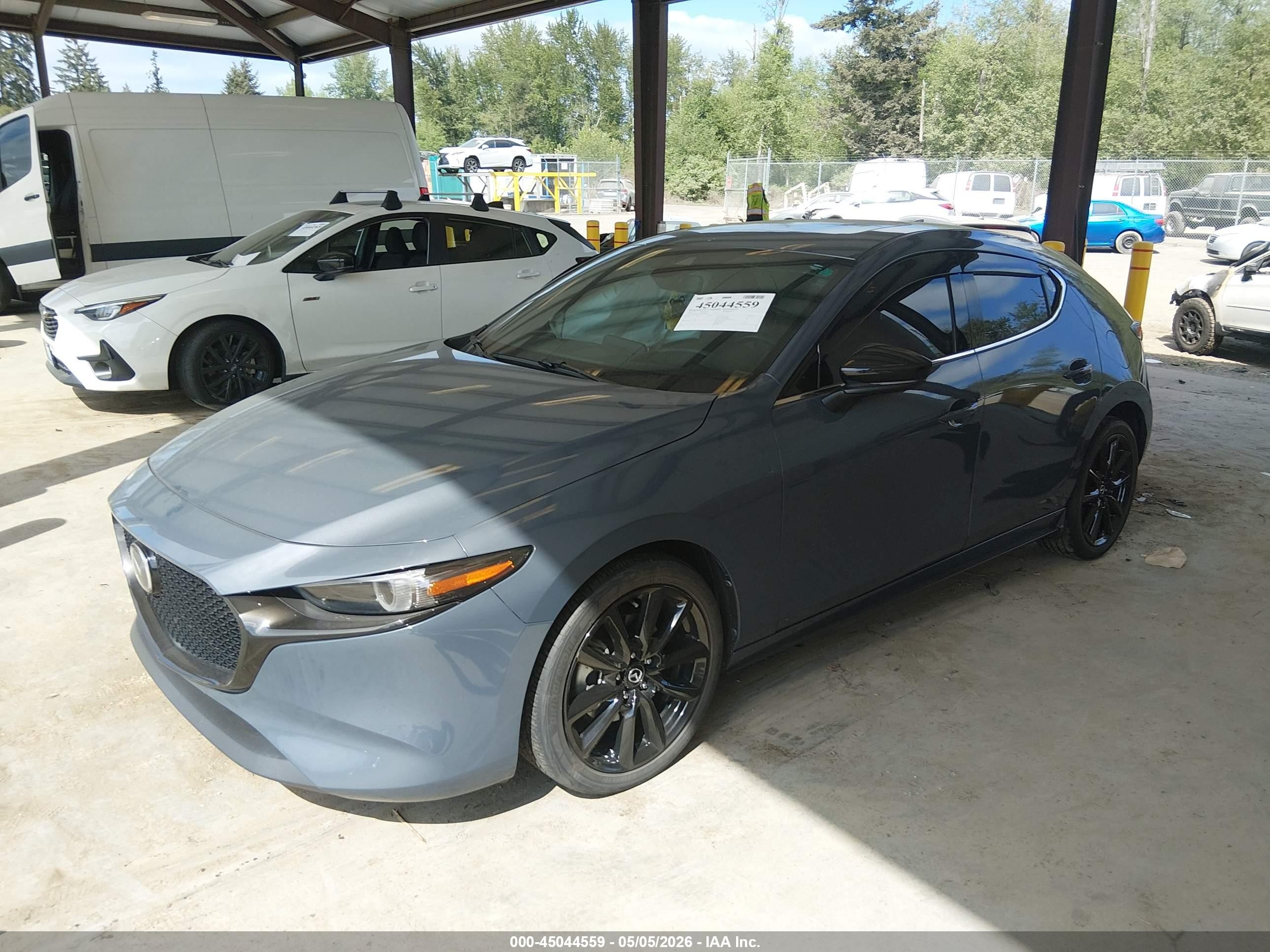 2022 Mazda Mazda3 2.5 Turbo Серый vin: JM1BPBJY6N1508978