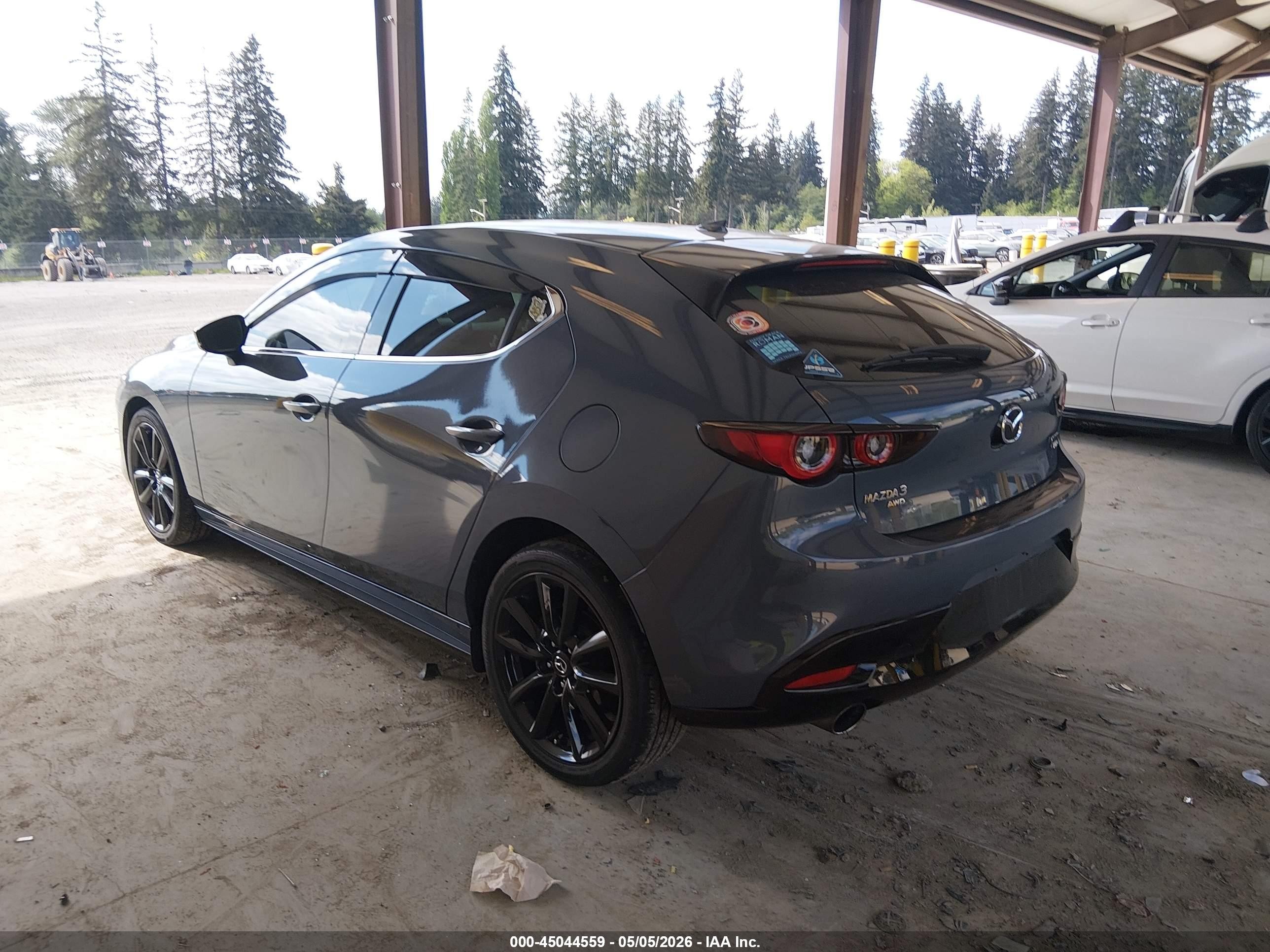 2022 Mazda Mazda3 2.5 Turbo Серый vin: JM1BPBJY6N1508978