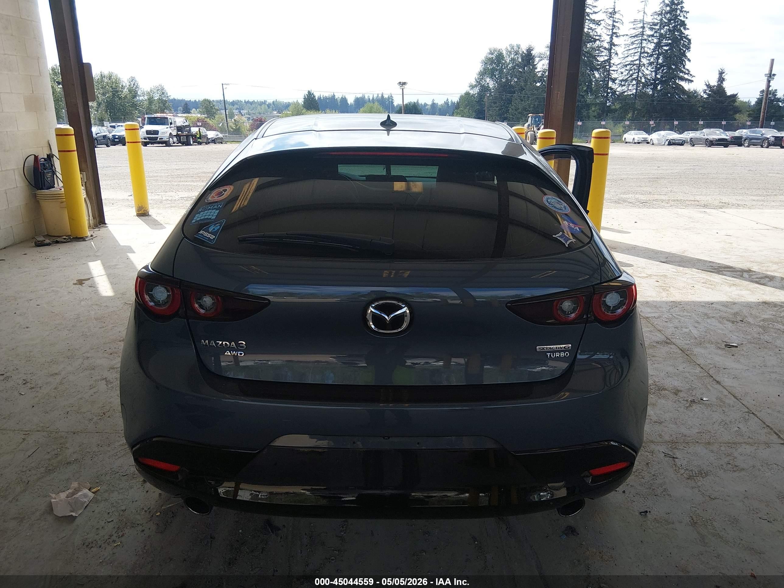 2022 Mazda Mazda3 2.5 Turbo Серый vin: JM1BPBJY6N1508978