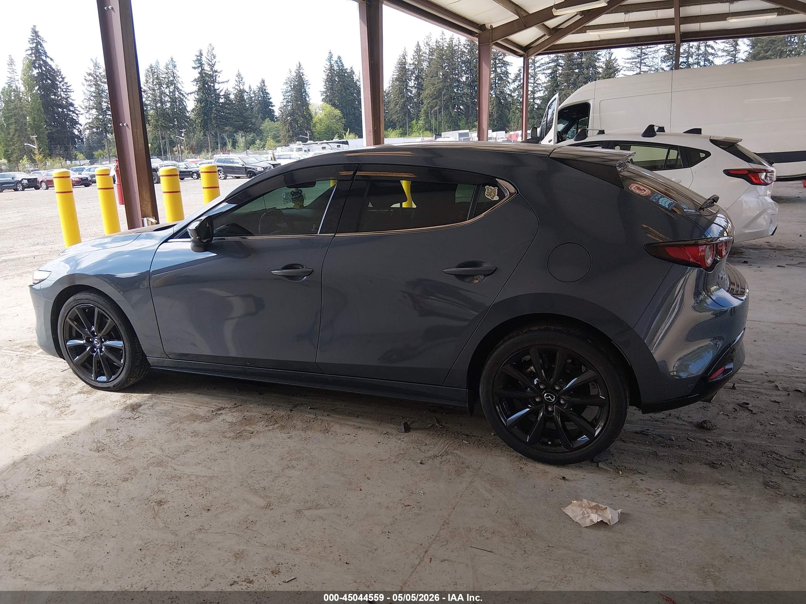 2022 Mazda Mazda3 2.5 Turbo Серый vin: JM1BPBJY6N1508978