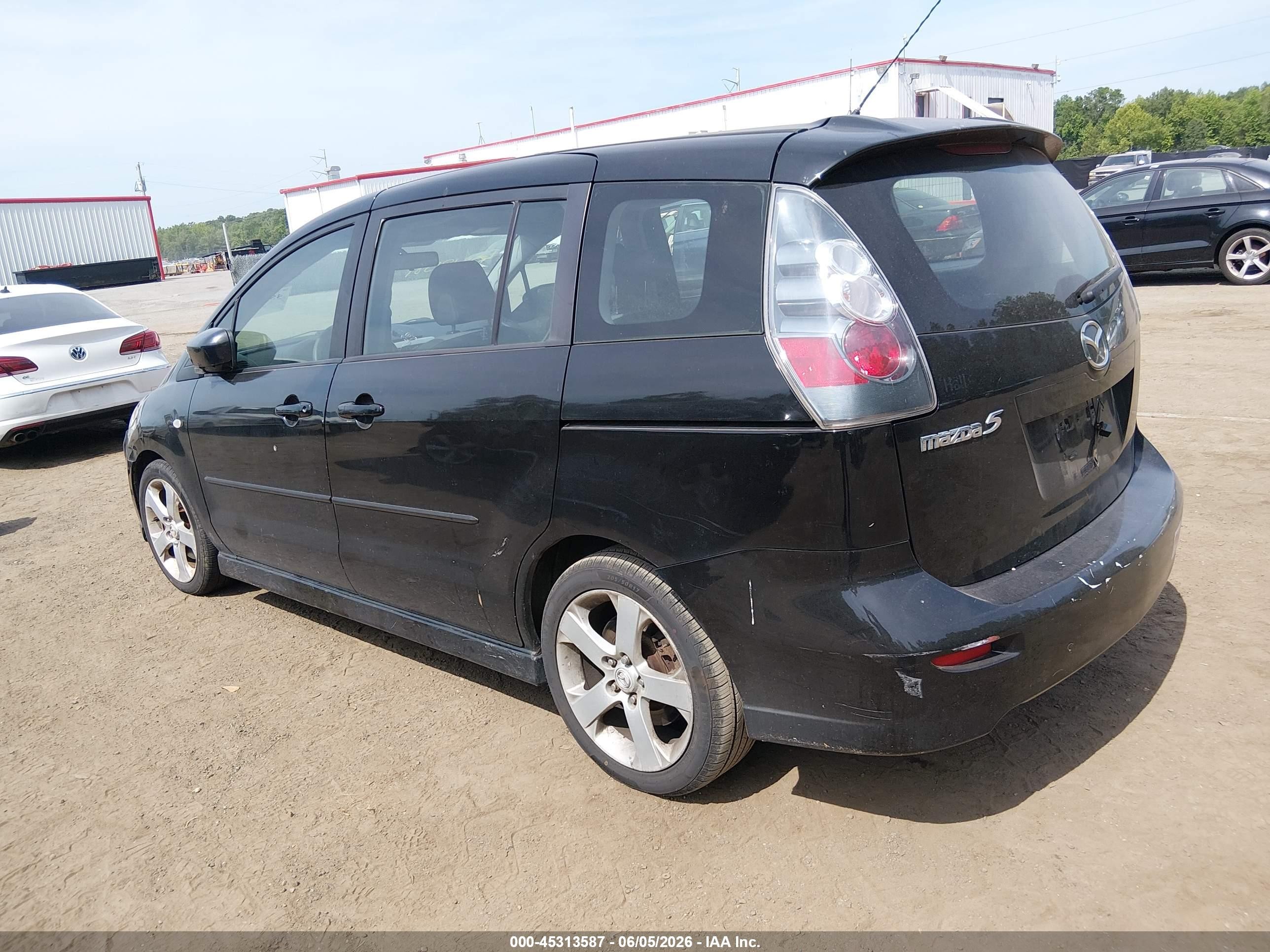 2006 Mazda Mazda5 Sport Black vin: JM1CR293060106663
