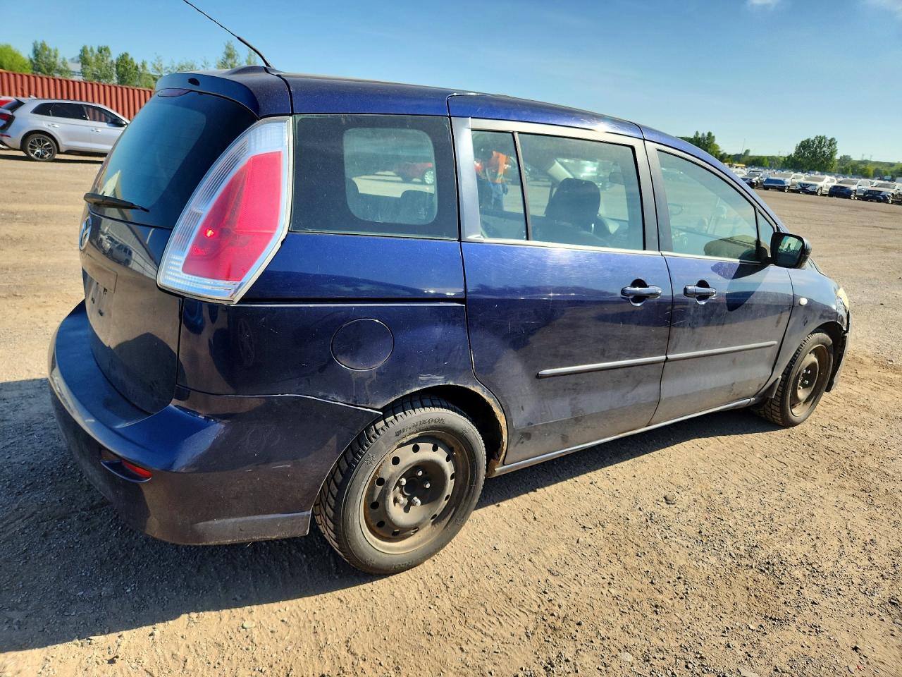 2008 Mazda 5 Blue vin: JM1CR293080318580