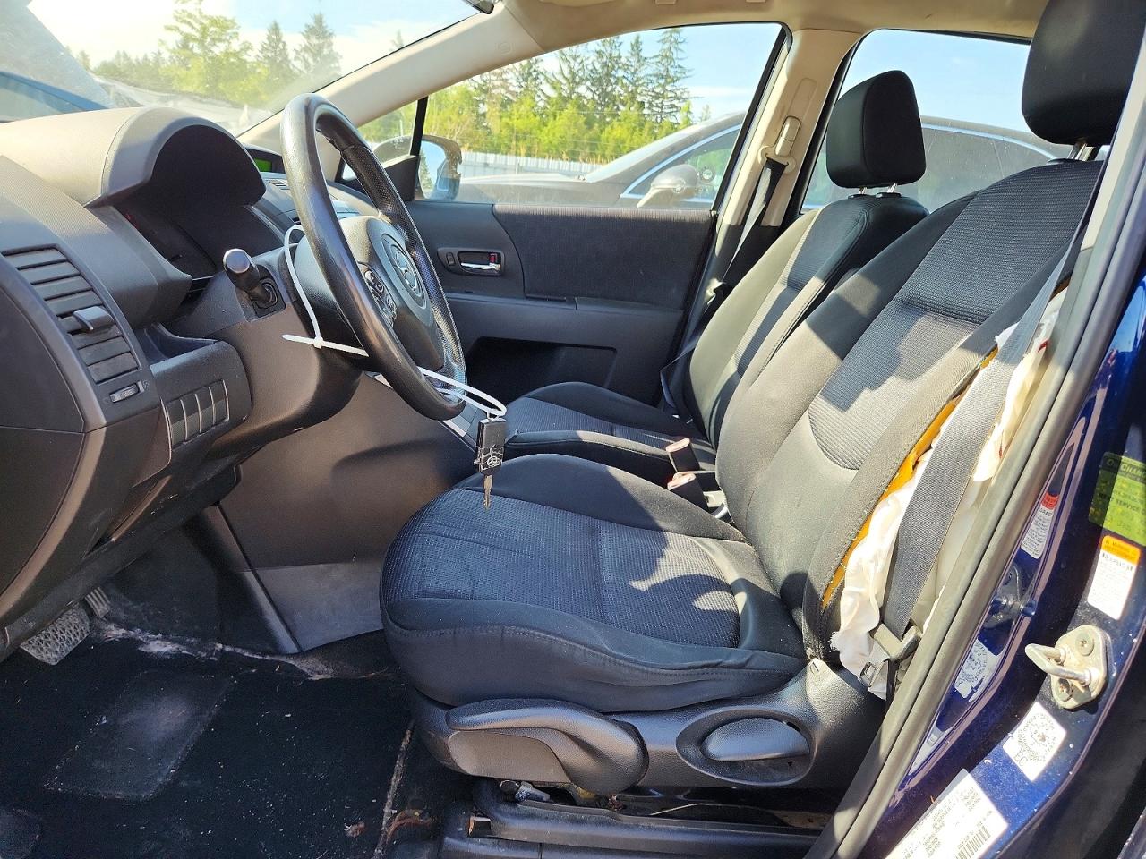 2008 Mazda 5 Blue vin: JM1CR293080318580