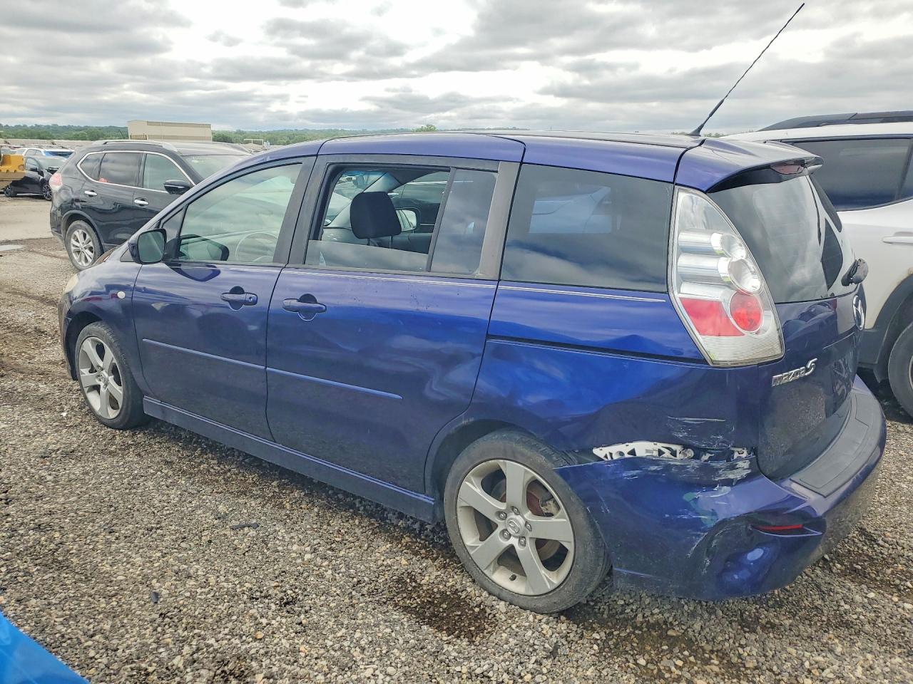 2007 Mazda 5 Blue vin: JM1CR293170146865