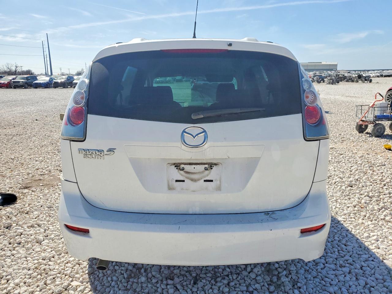 2007 Mazda 5 Белый vin: JM1CR293170154786