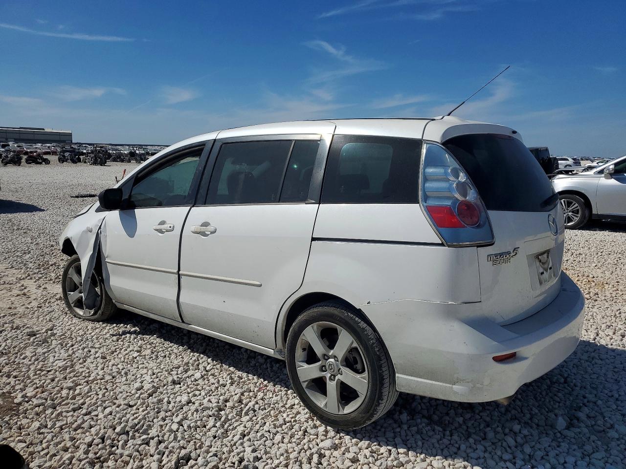 2007 Mazda 5 Белый vin: JM1CR293170154786