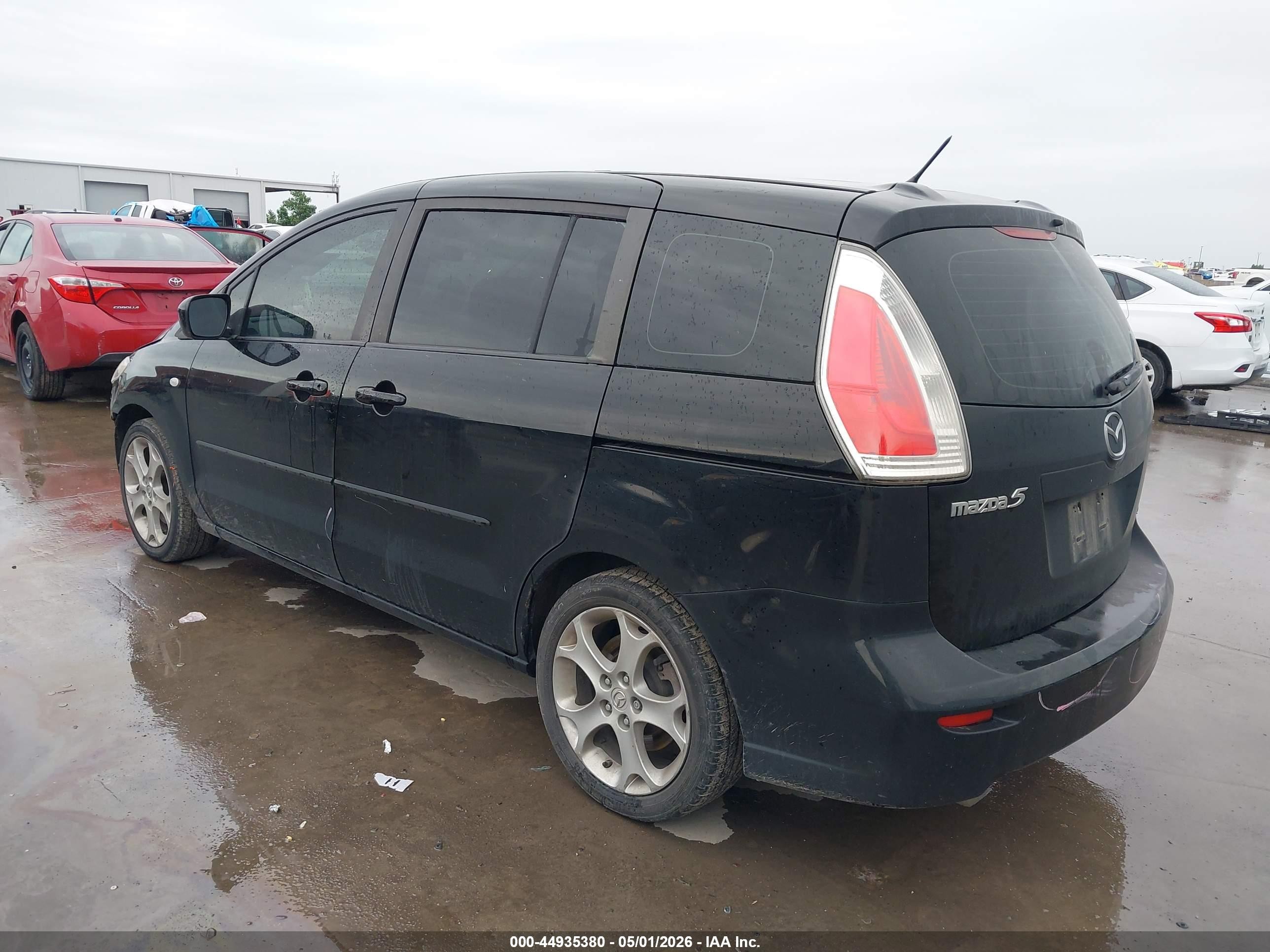 2009 Mazda Mazda5 Sport Black vin: JM1CR293190358815