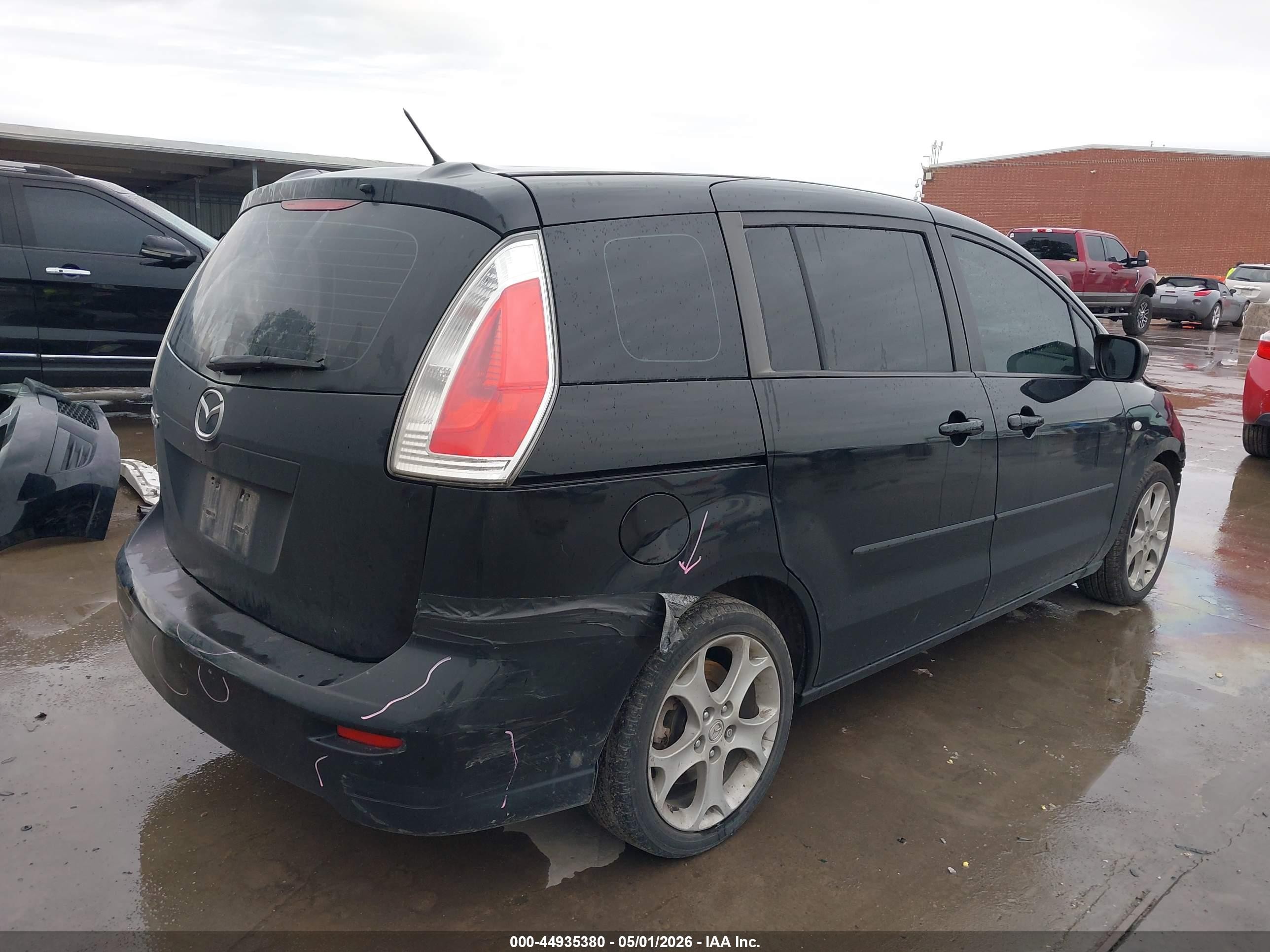 2009 Mazda Mazda5 Sport Black vin: JM1CR293190358815