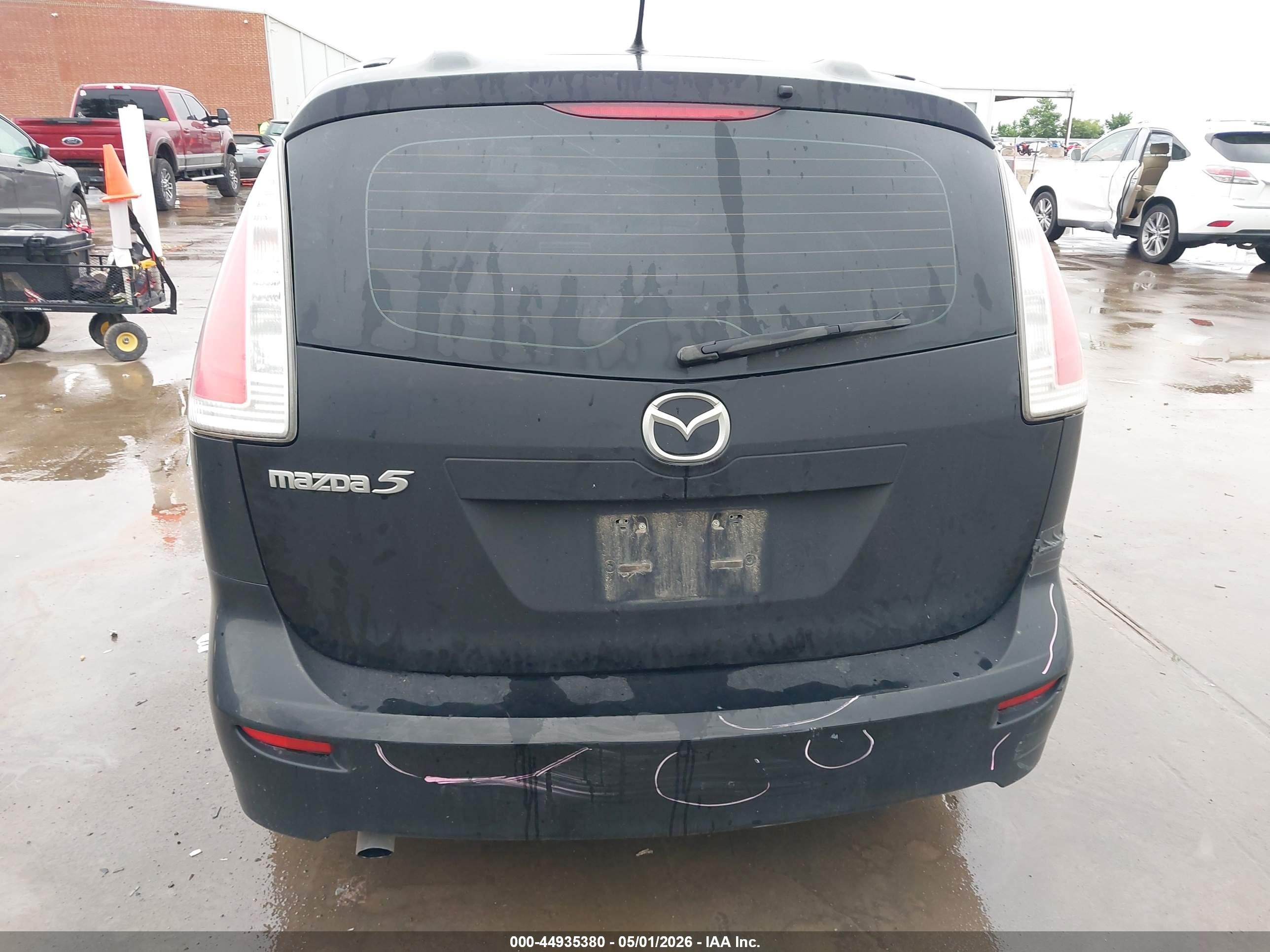 2009 Mazda Mazda5 Sport Black vin: JM1CR293190358815