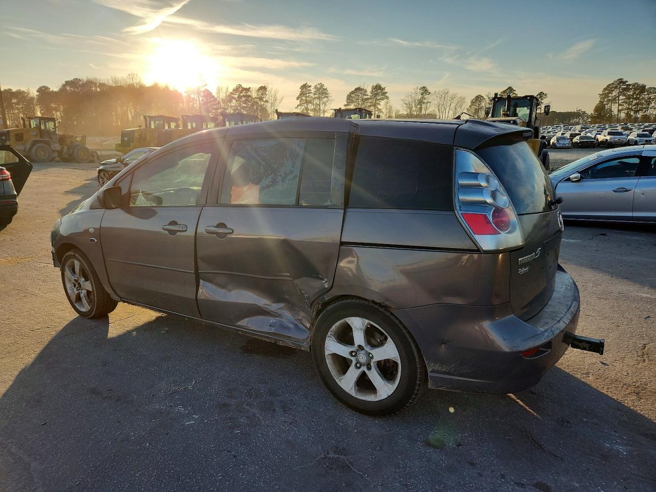 2007 Mazda 5 Серебряный vin: JM1CR293270146440