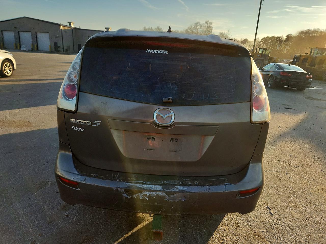 2007 Mazda 5 Серебряный vin: JM1CR293270146440
