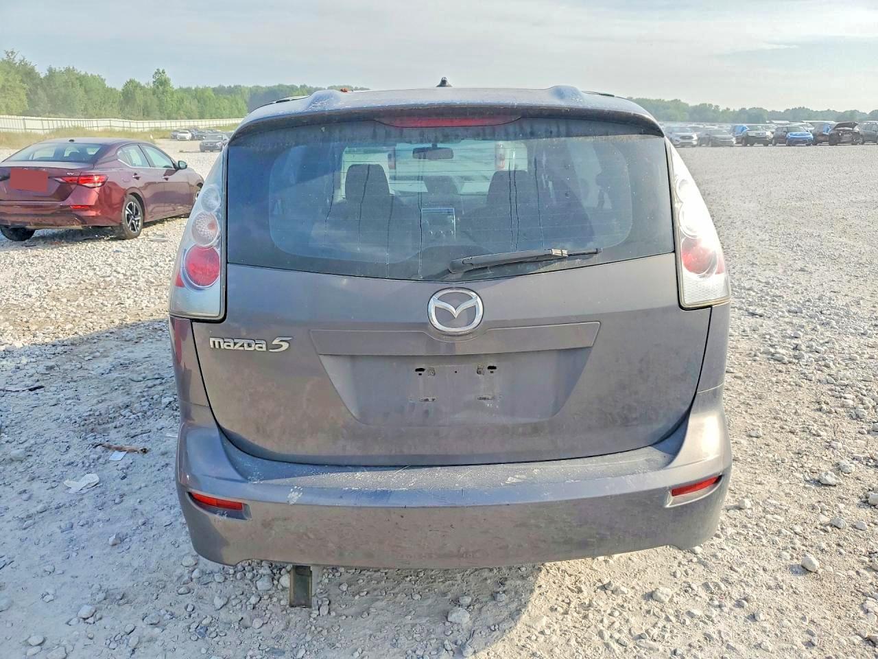2007 Mazda 5 Silver vin: JM1CR293270149533