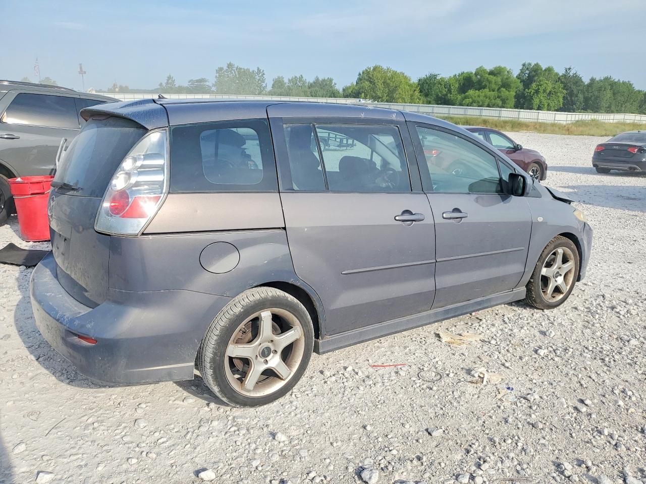 2007 Mazda 5 Silver vin: JM1CR293270149533