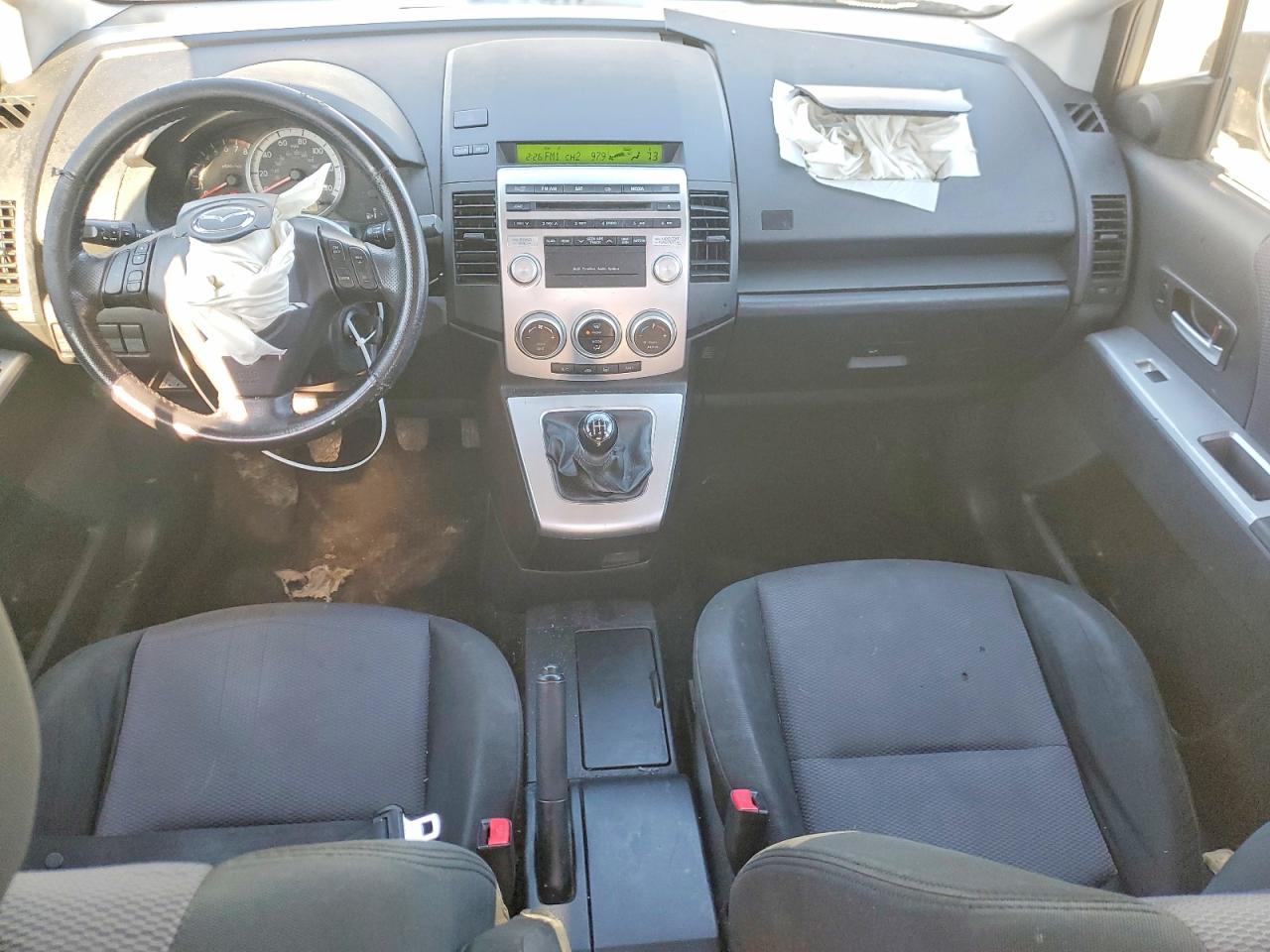 2007 Mazda 5 Silver vin: JM1CR293270150553