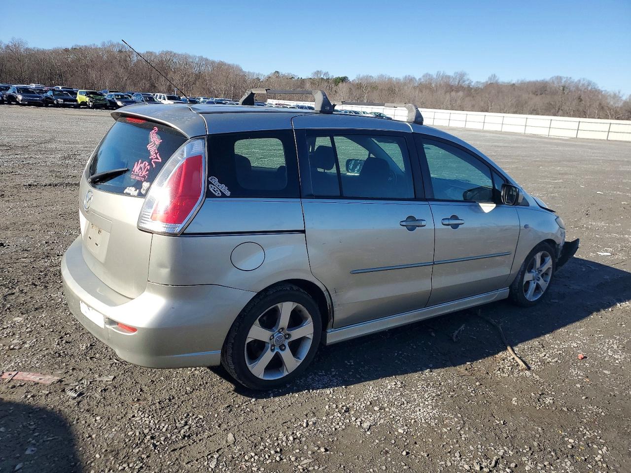 2007 Mazda 5 Silver vin: JM1CR293270150553