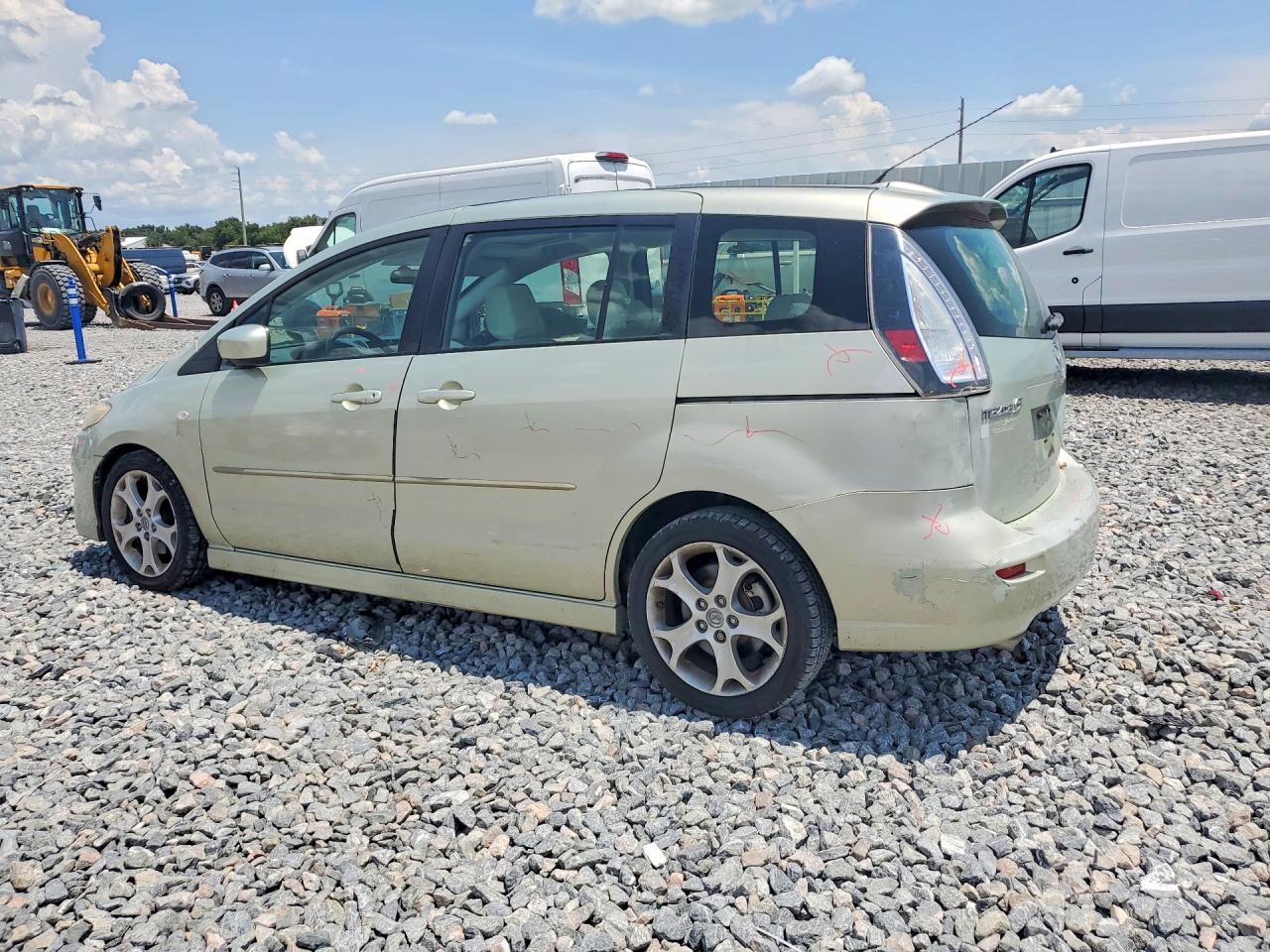 2008 Mazda 5 Зеленый vin: JM1CR293280302946