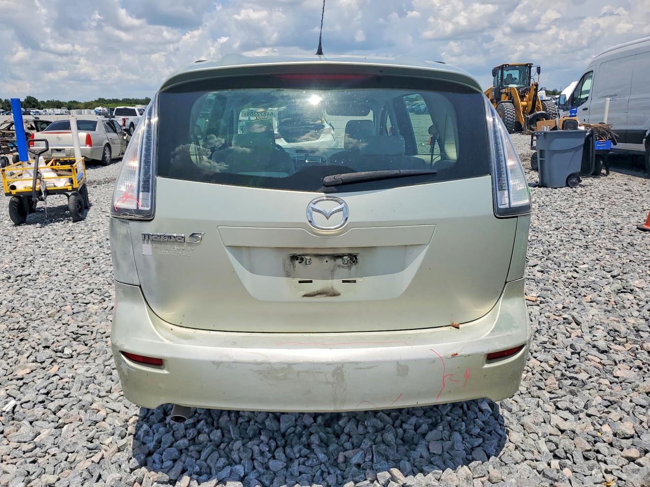2008 Mazda 5 Зеленый vin: JM1CR293280302946