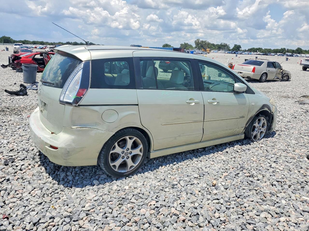 2008 Mazda 5 Зеленый vin: JM1CR293280302946