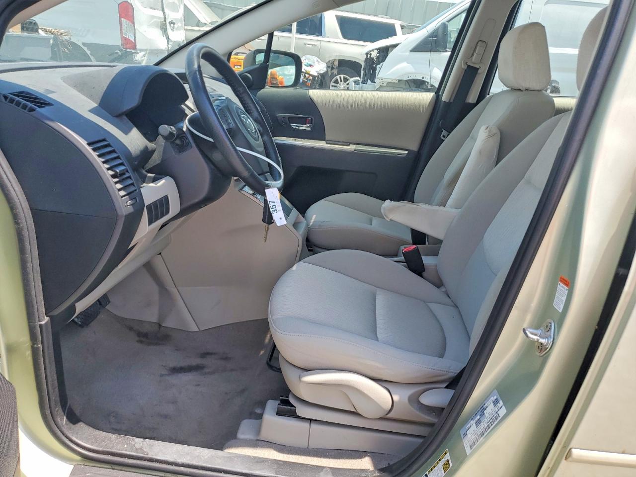2008 Mazda 5 Зеленый vin: JM1CR293280302946